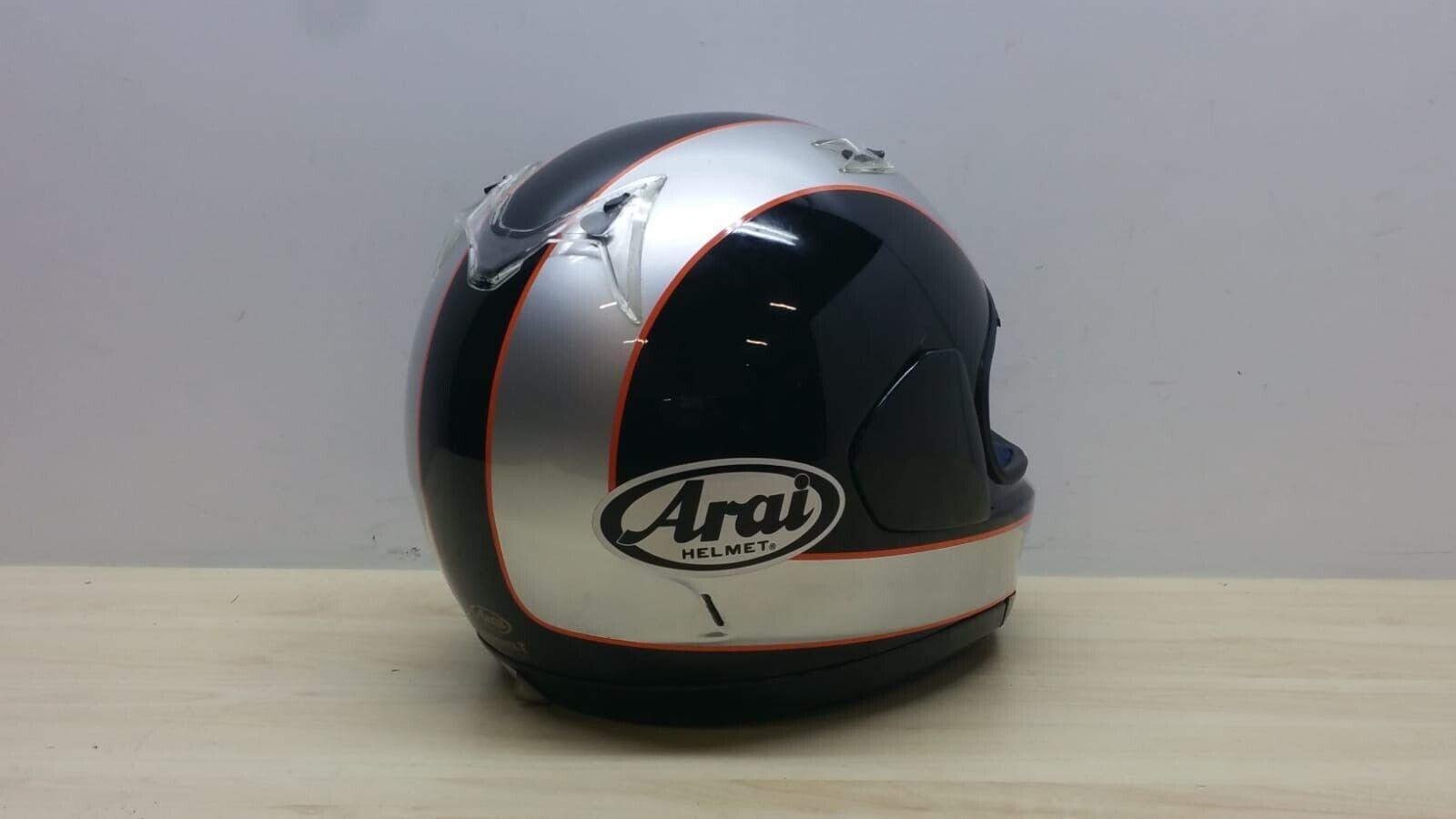 arai casco da moto integrale arai maverick-t nero grigio argento tg. xl *15d - foto 2