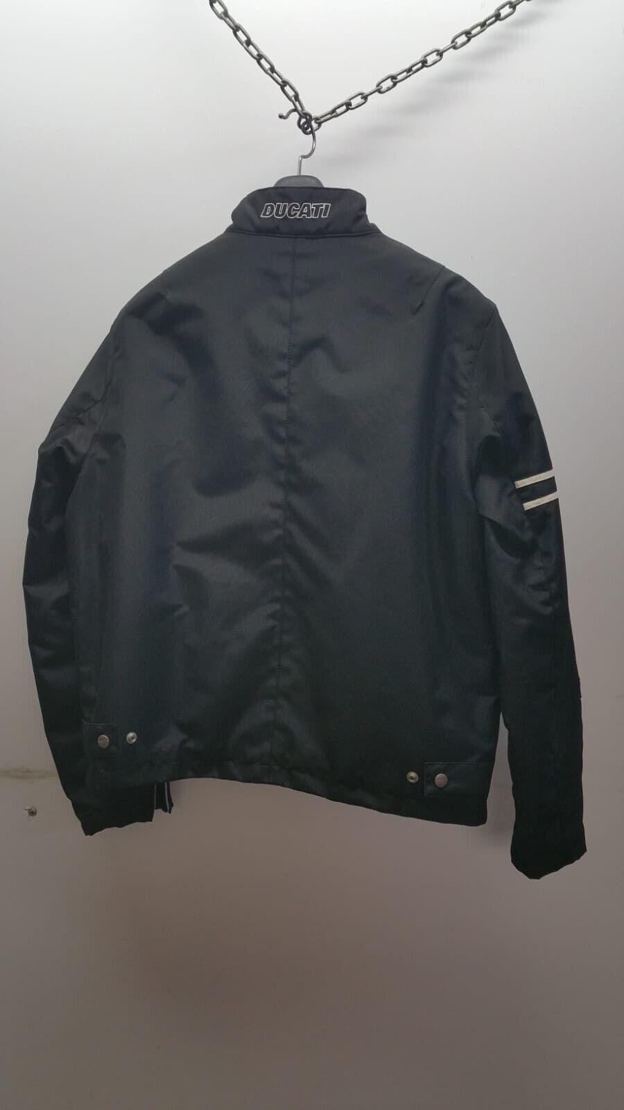 ducati giubbotto da moto ducati vintage antivento monster men s jacket nero tg. m 5 - foto 2