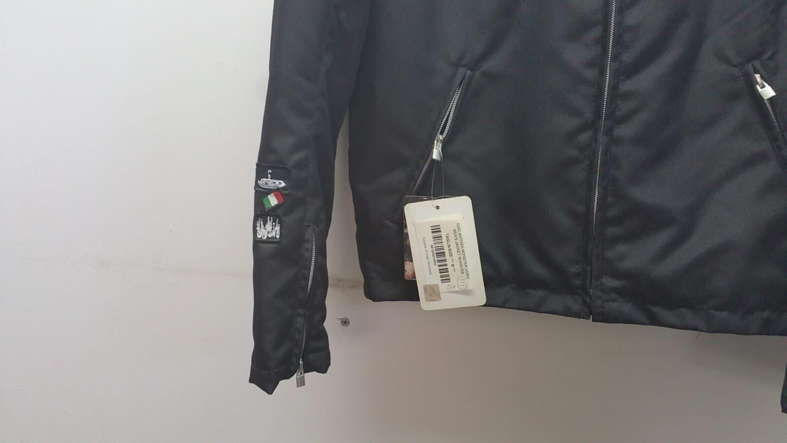 ducati giubbotto da moto ducati vintage antivento monster men s jacket nero tg. m 5 - foto 3