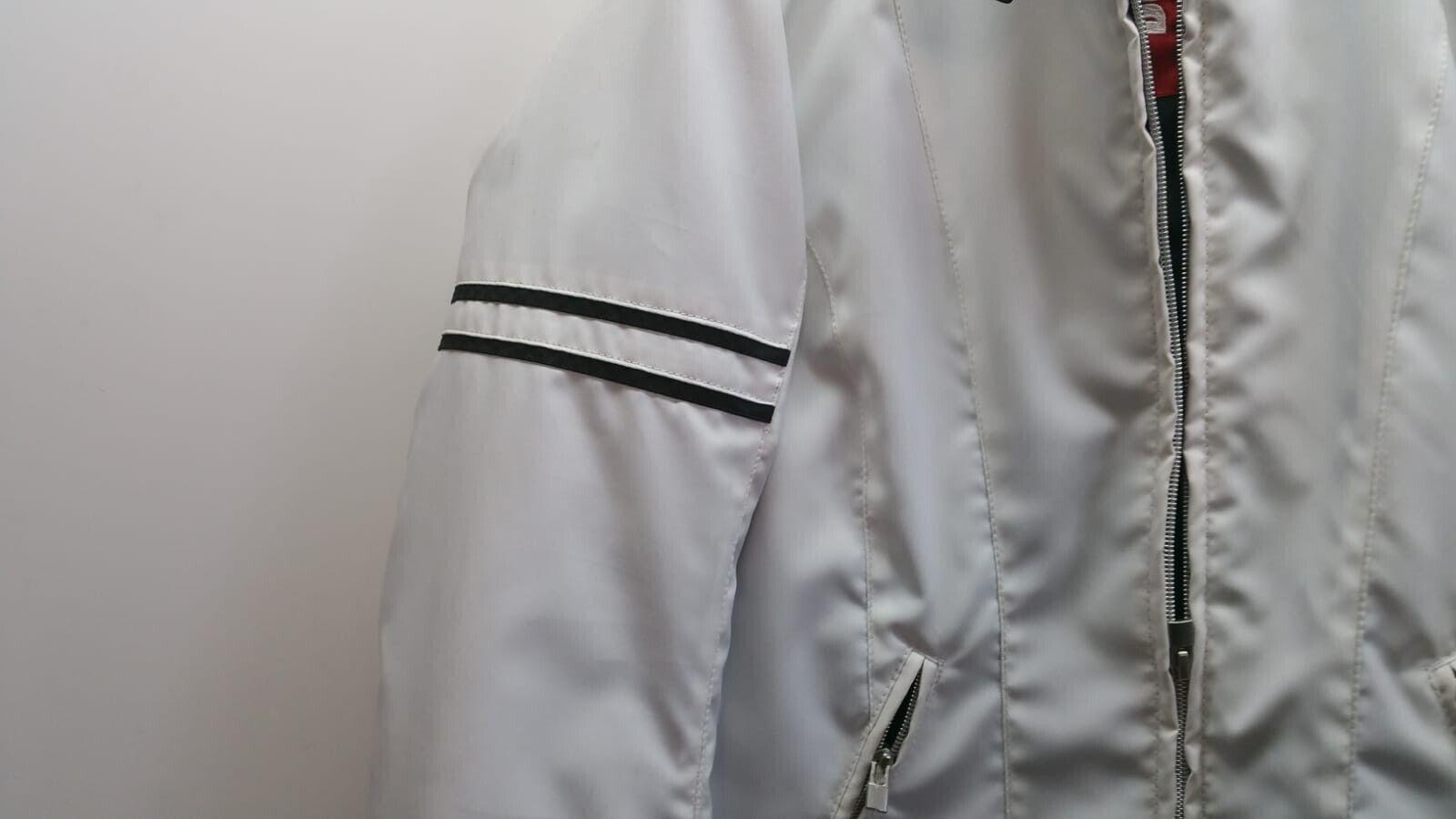 ducati giubbotto vintage da moto antivento ducati monster donna bianco tg. l 12 - foto 6