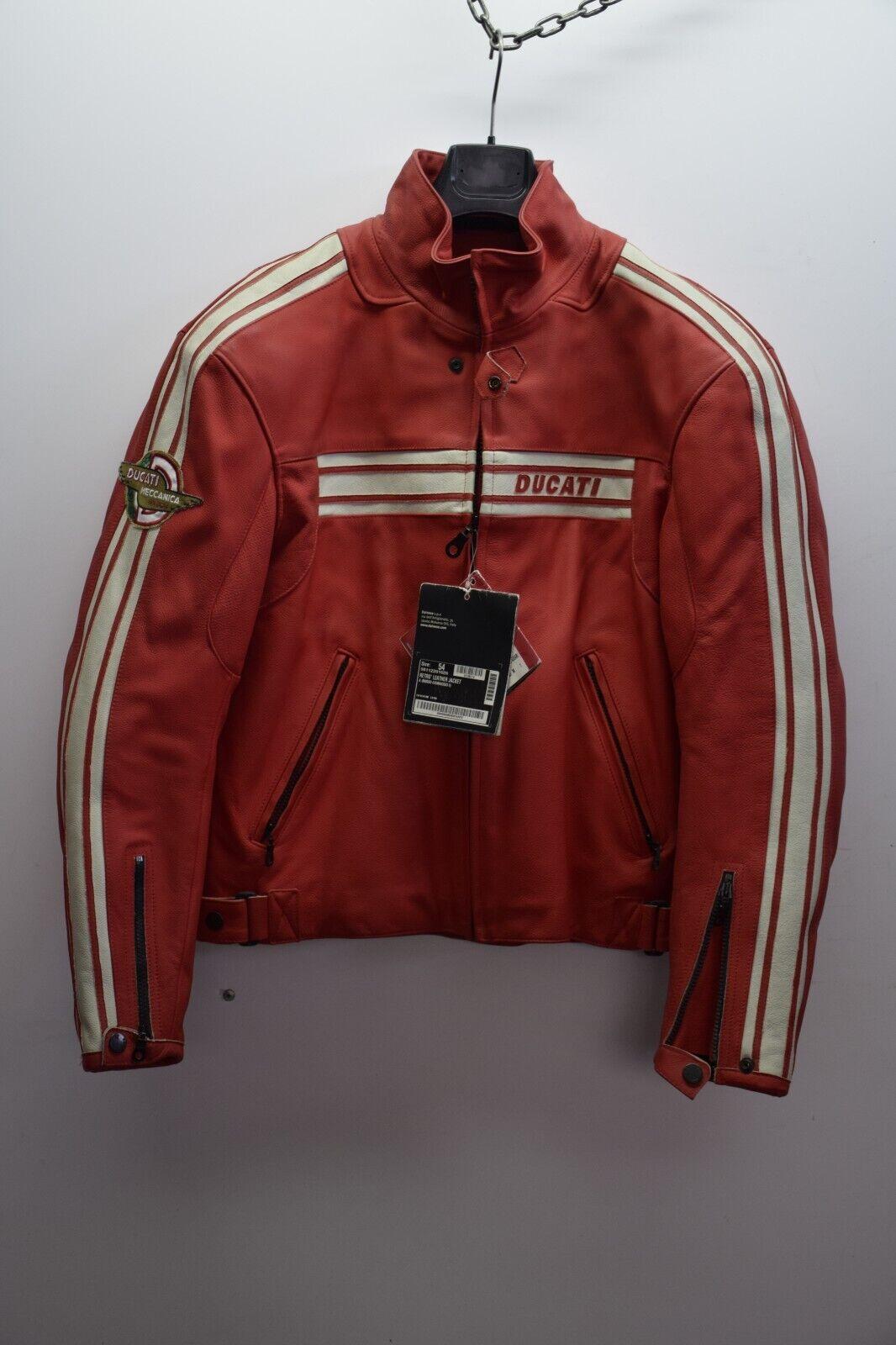 ducati giubbotto da moto vintage dainese ducati meccanica rosso tg. 54 17 - foto 1