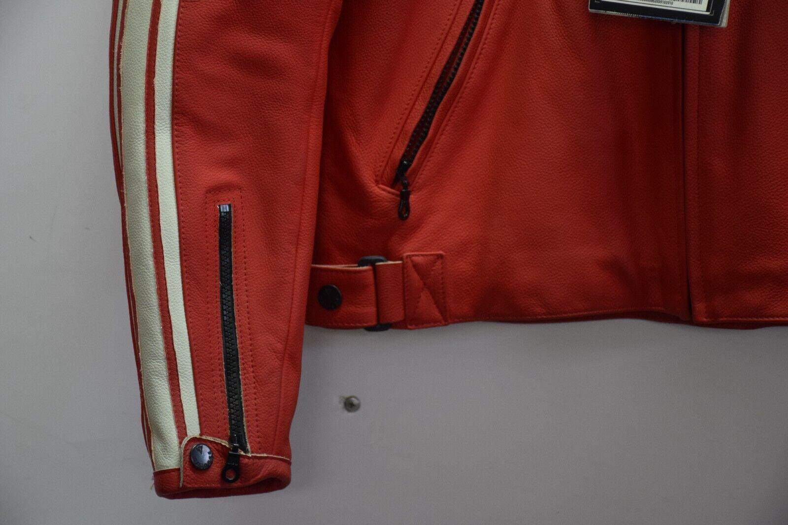 ducati giubbotto da moto vintage dainese ducati meccanica rosso tg. 54 17 - foto 3