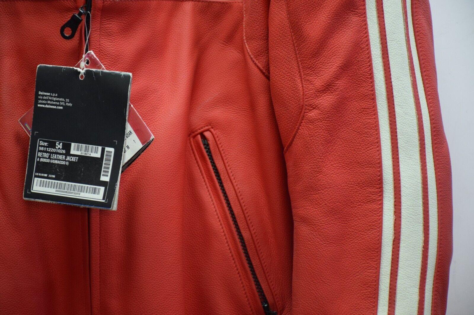 ducati giubbotto da moto vintage dainese ducati meccanica rosso tg. 54 17 - foto 5
