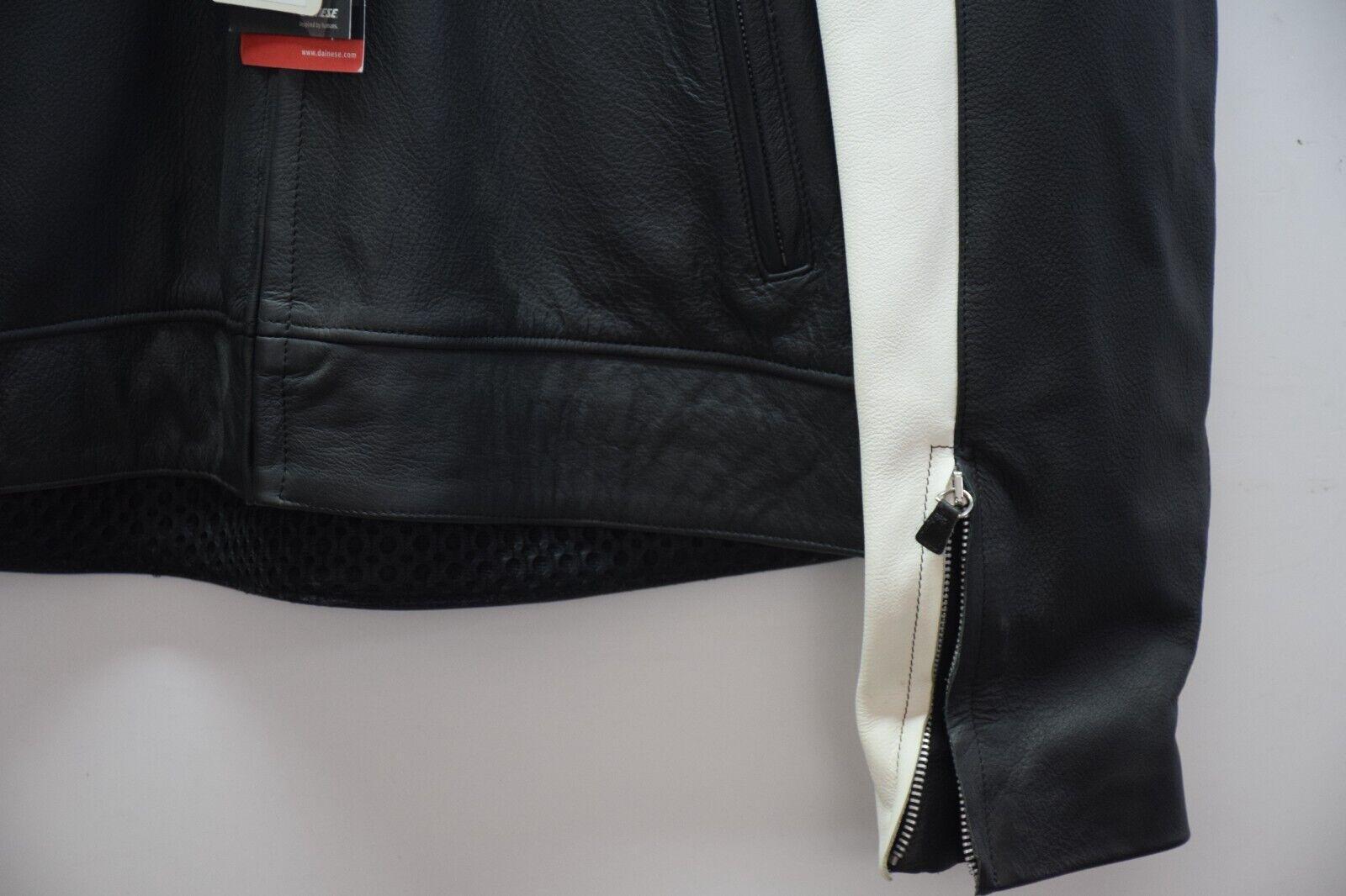 ducati giubbotto da moto vintage ducati monster uomo pelle nero tg. 54 20 - foto 4