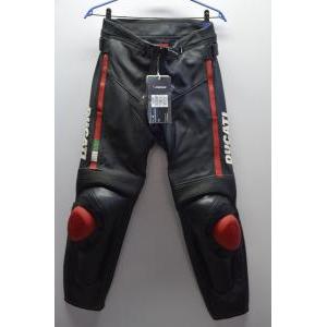 Pantalone in pelle da moto vintage speed  06 nero tg. 48 1
