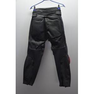 Pantalone in pelle da moto vintage speed  06 nero tg. 48 1