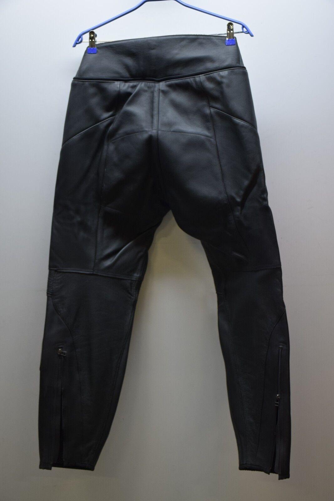 ducati pantaloni in pelle da moto vintage ducati speed 06 nero tg. 54 2 - foto 2