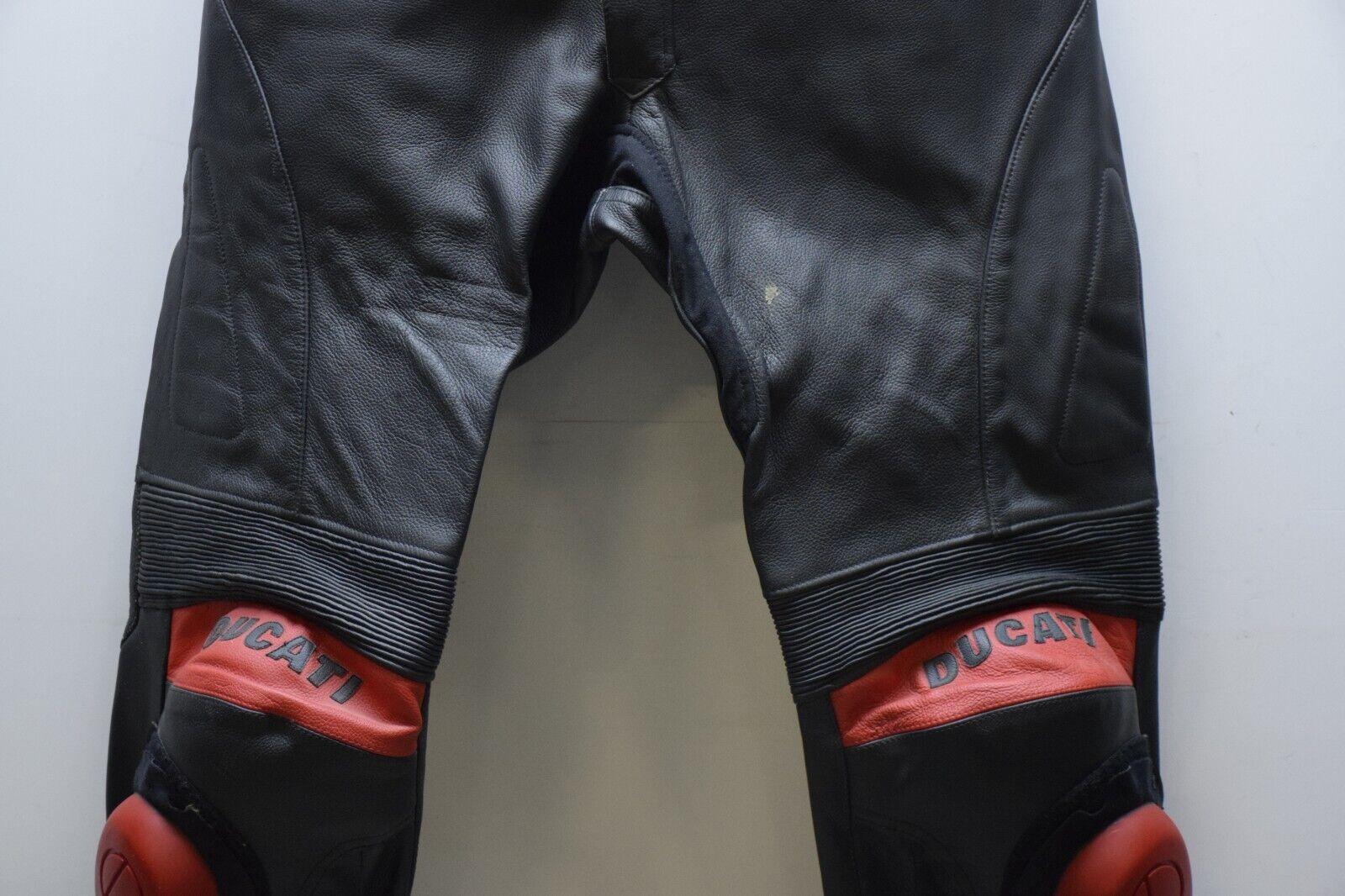 ducati pantaloni in pelle da moto vintage ducati speed 06 nero tg. 54 2 - foto 4