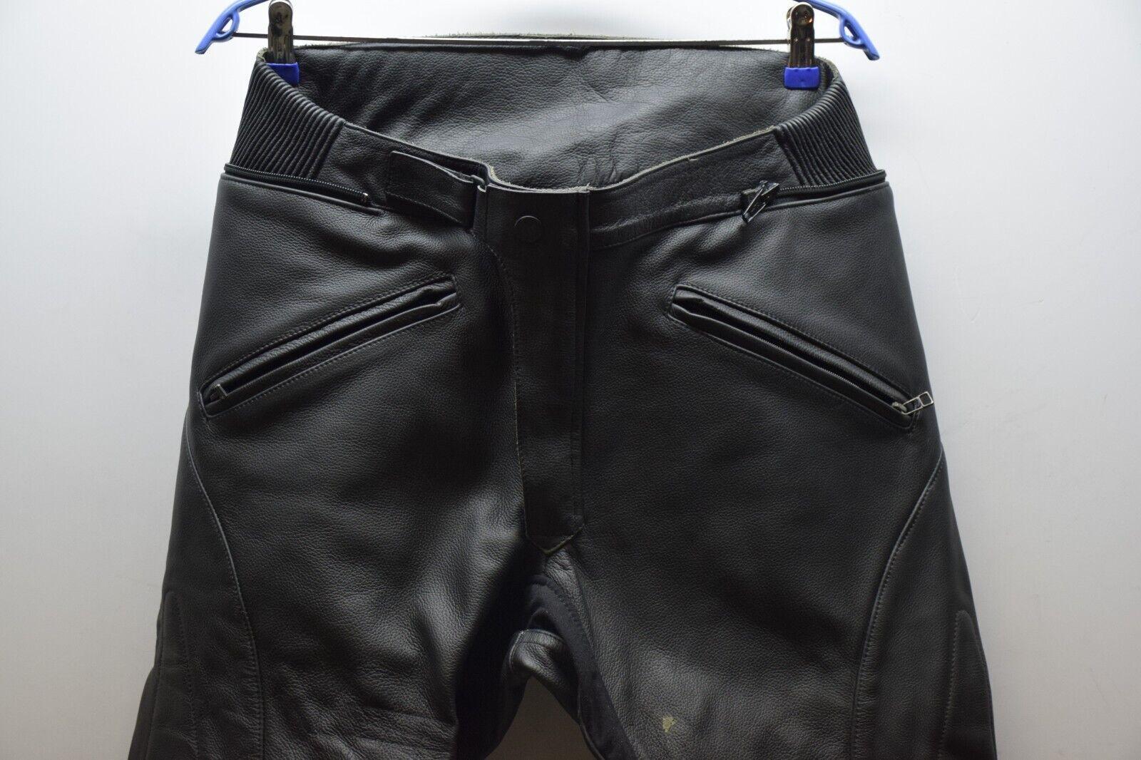 ducati pantaloni in pelle da moto vintage ducati speed 06 nero tg. 54 2 - foto 5