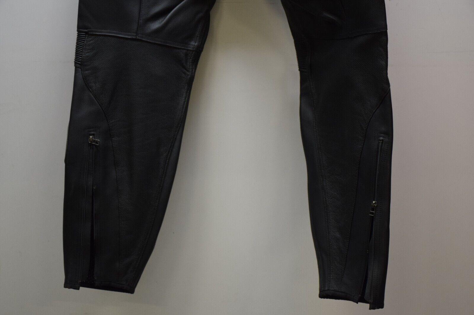 ducati pantaloni in pelle da moto vintage ducati speed 06 nero tg. 54 2 - foto 6