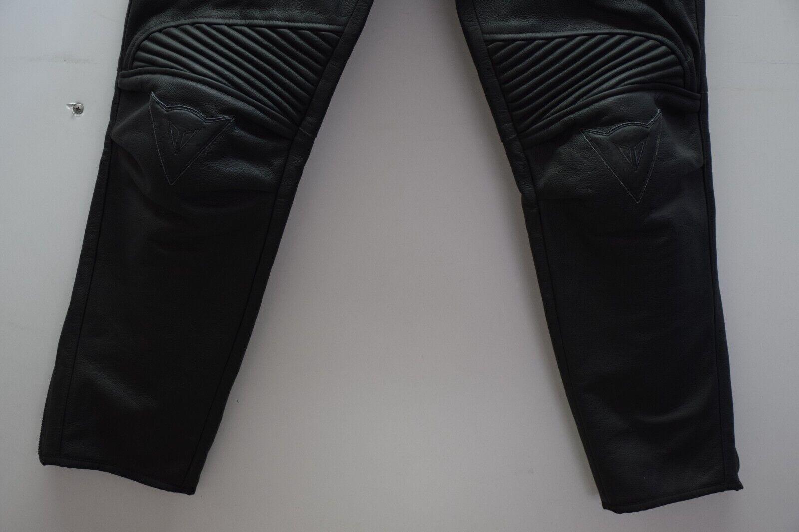 ducati pantalone in pelle da moto ducati dainese combi lather ponts nero tg. 54 4 - foto 3