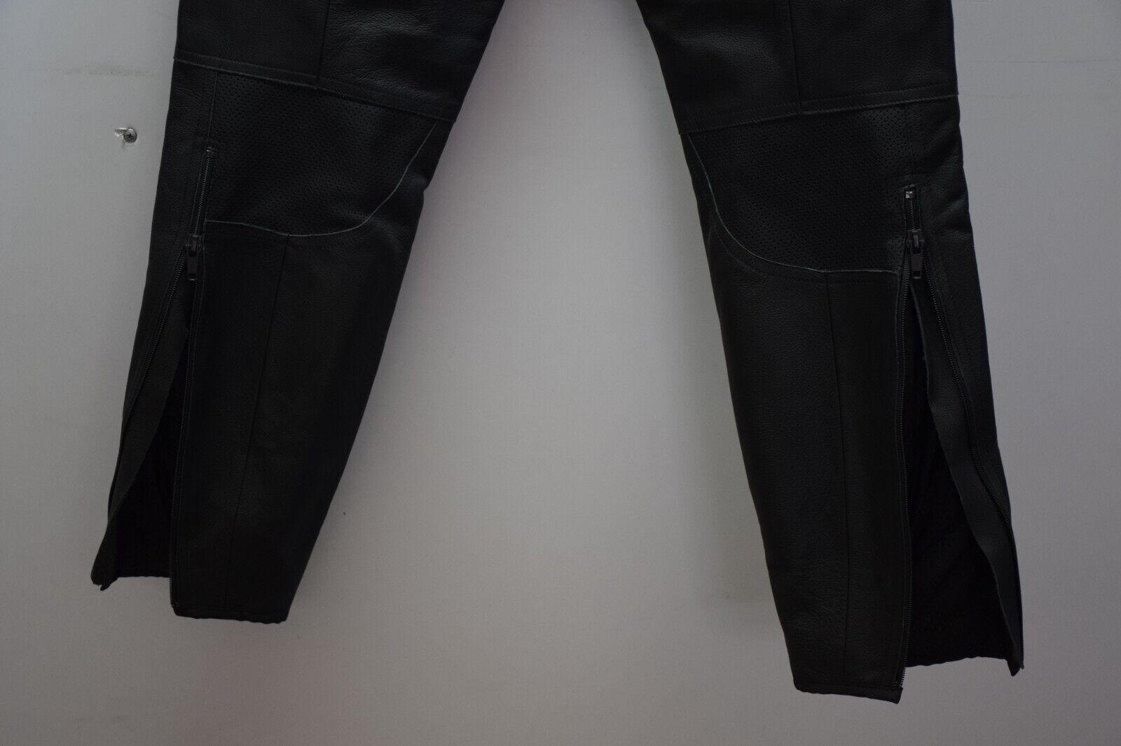 ducati pantalone in pelle da moto ducati dainese combi lather ponts nero tg. 54 4 - foto 6