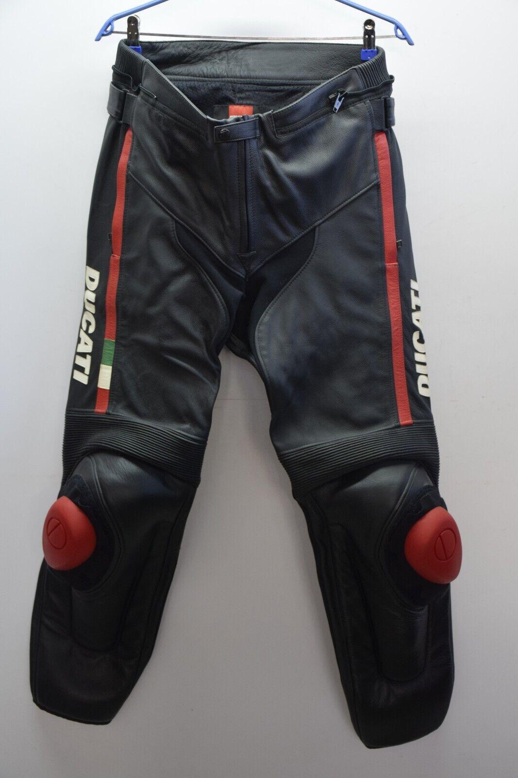 ducati pantalone in pelle da moto ducati dainese speed 06 nero tg. 54 5 - foto 1