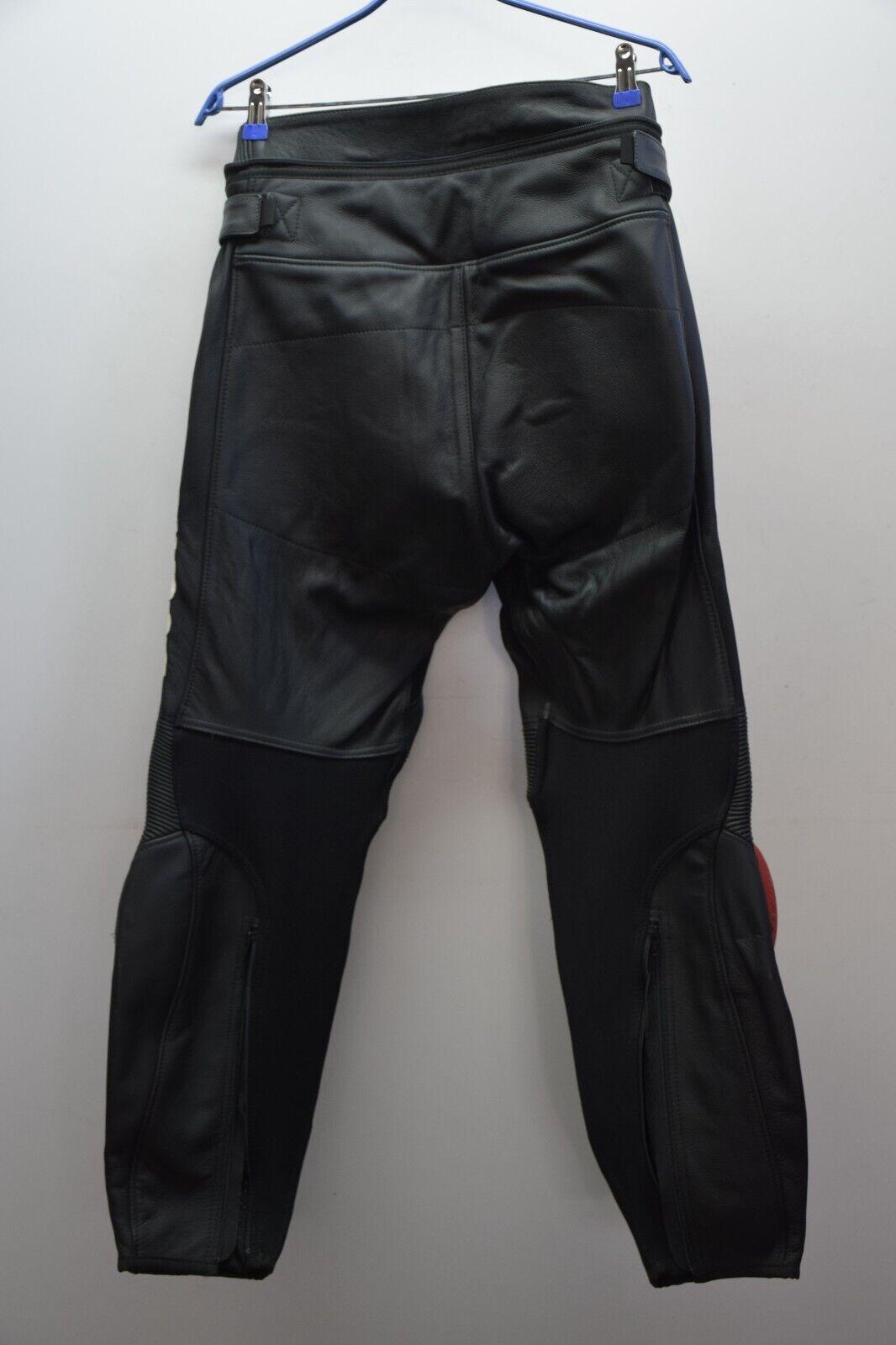 ducati pantalone in pelle da moto ducati dainese speed 06 nero tg. 54 5 - foto 2