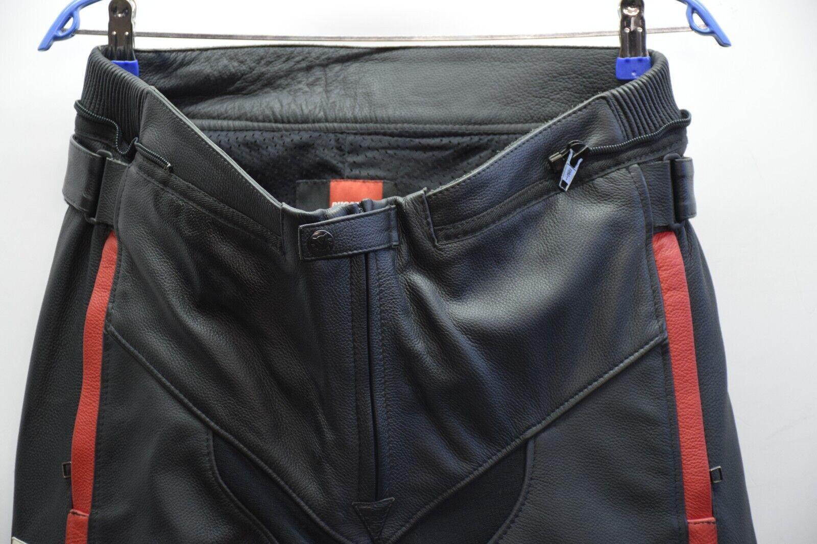 ducati pantalone in pelle da moto ducati dainese speed 06 nero tg. 54 5 - foto 5
