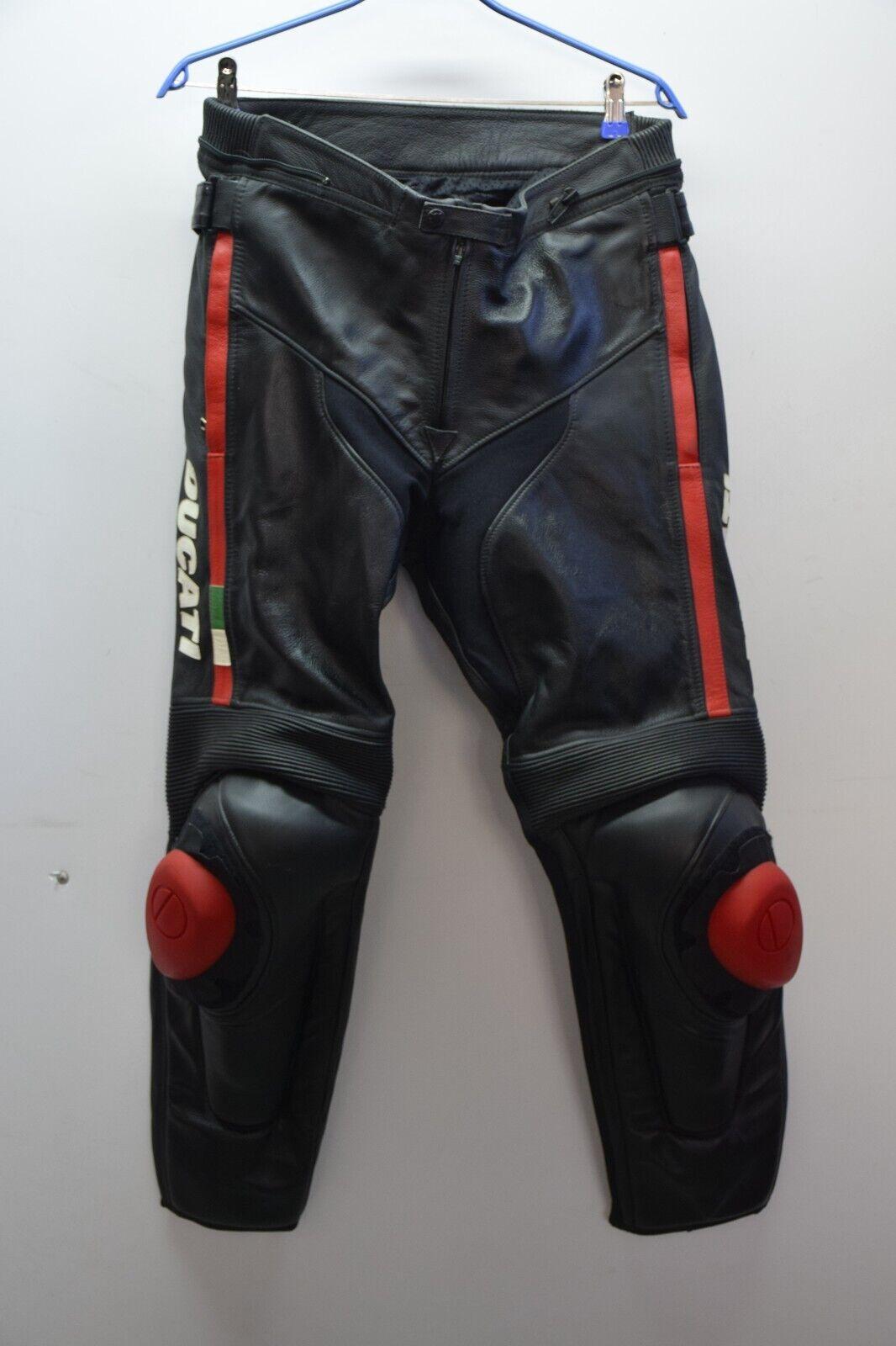 ducati pantalone in pelle da moto dainese ducati speed 06 nero tg. 52 6 - foto 1