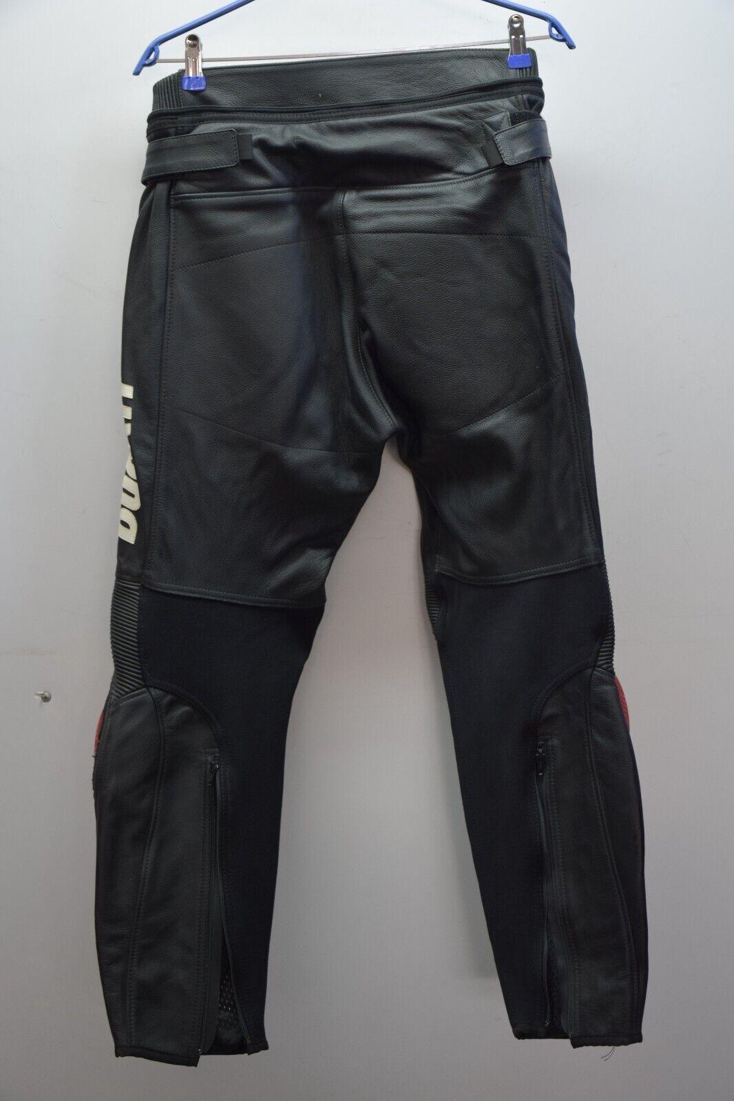 ducati pantalone in pelle da moto dainese ducati speed 06 nero tg. 52 6 - foto 2