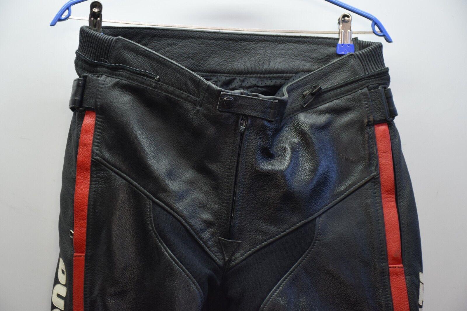 ducati pantalone in pelle da moto dainese ducati speed 06 nero tg. 52 6 - foto 5