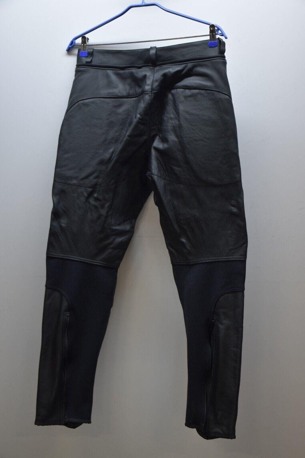 ducati pantaloni in pelle da moto dainese flag ducati nero tg. 52 9 - foto 2