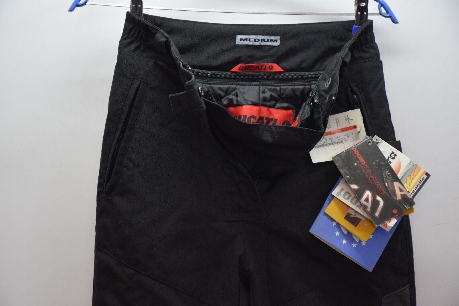 ducati pantalone cn cordura da moto ducati performance tex lady neri tg. m 11 - foto 5