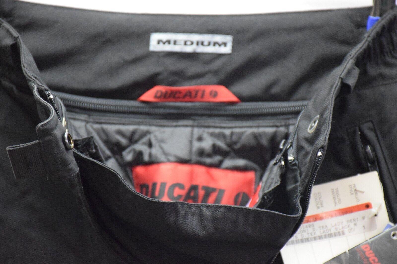 ducati pantalone cn cordura da moto ducati performance tex lady neri tg. m 11 - foto 6