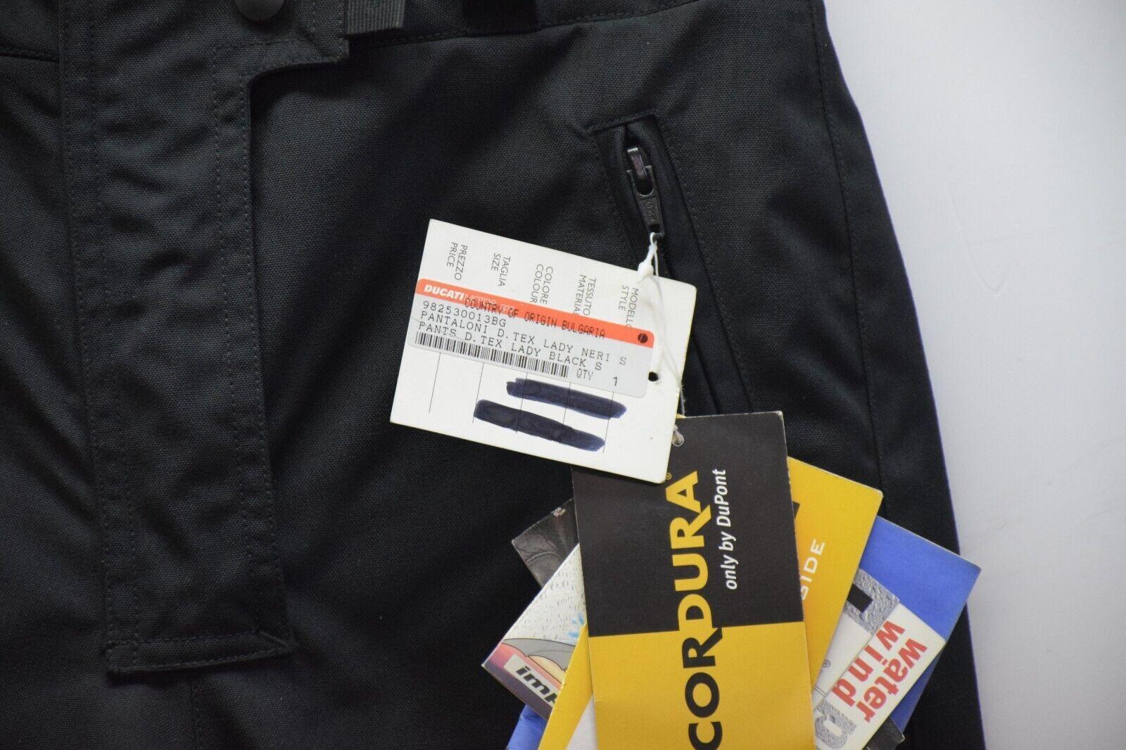 ducati pantaloni in cordura da moto ducati performance tex lady neri tg. s 12 - foto 6
