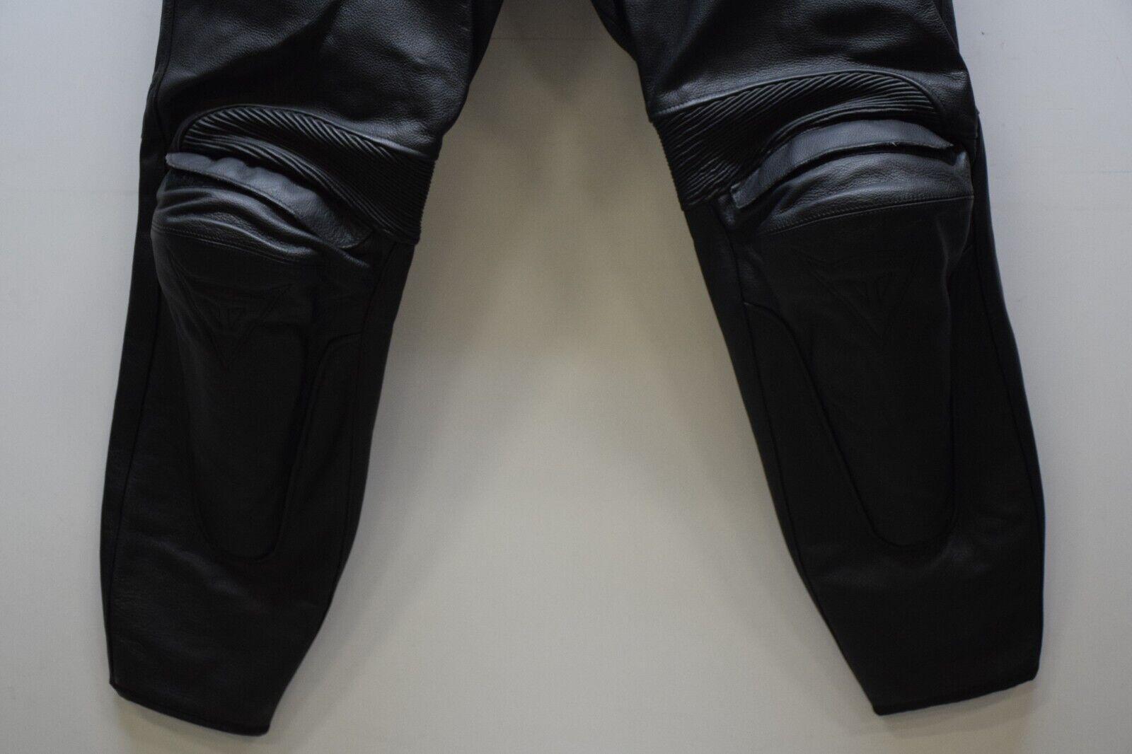 ducati pantaloni in pelle da moto dainese ducati motor nero tg. 56 20 - foto 3