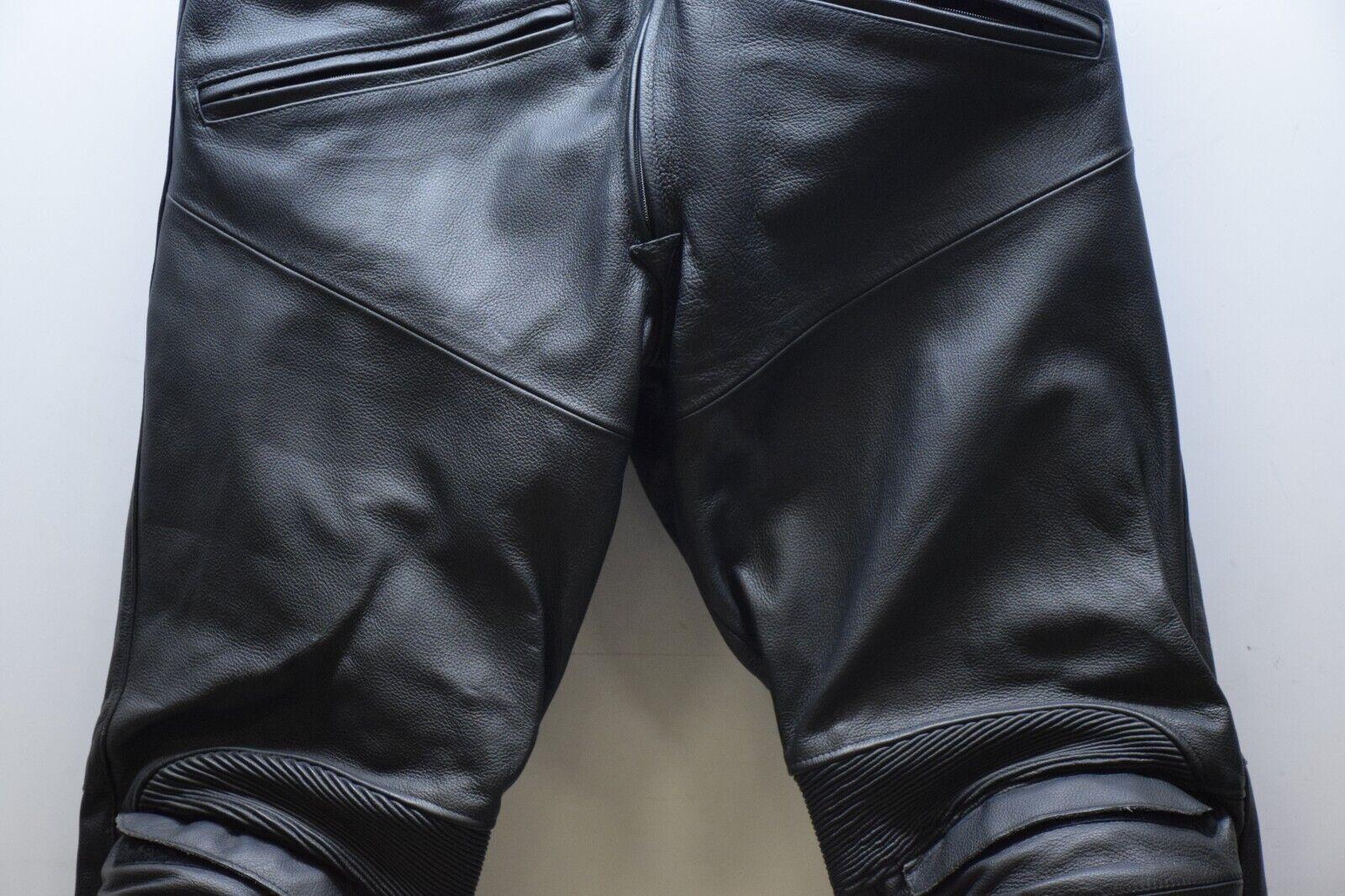 ducati pantaloni in pelle da moto dainese ducati motor nero tg. 56 20 - foto 4