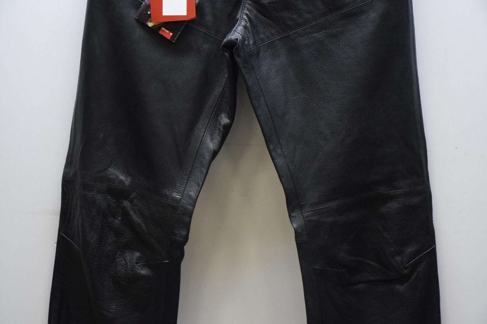 ducati pantalone in pelle da moto ducati smart performance nero tg. 50 26 - foto 4