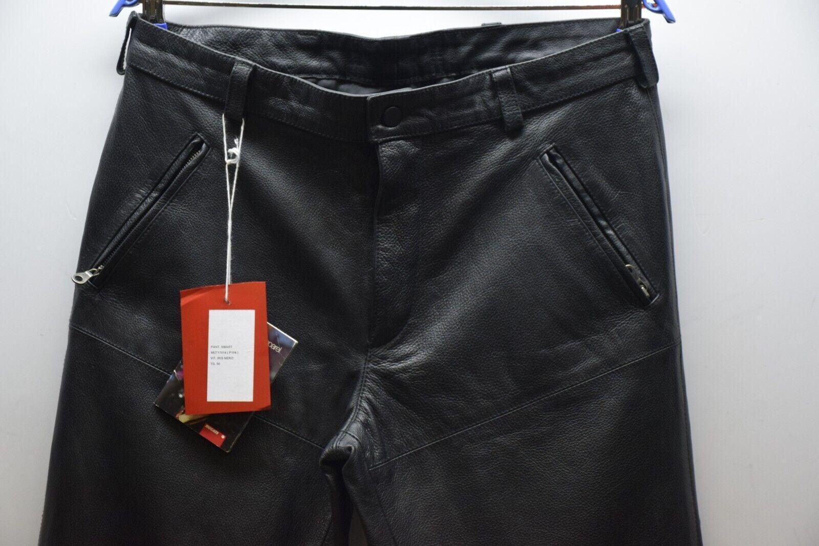 ducati pantalone in pelle da moto ducati smart performance nero tg. 50 26 - foto 5
