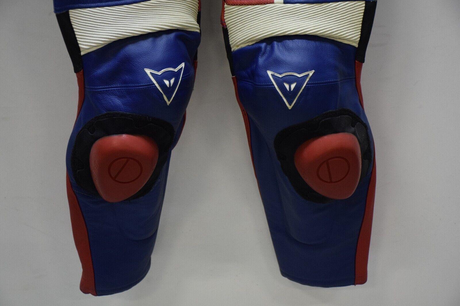 ducati tuta in pelle da moto ducati performance ben bostrom sbk rossa blu bianco tg. 52 - foto 3