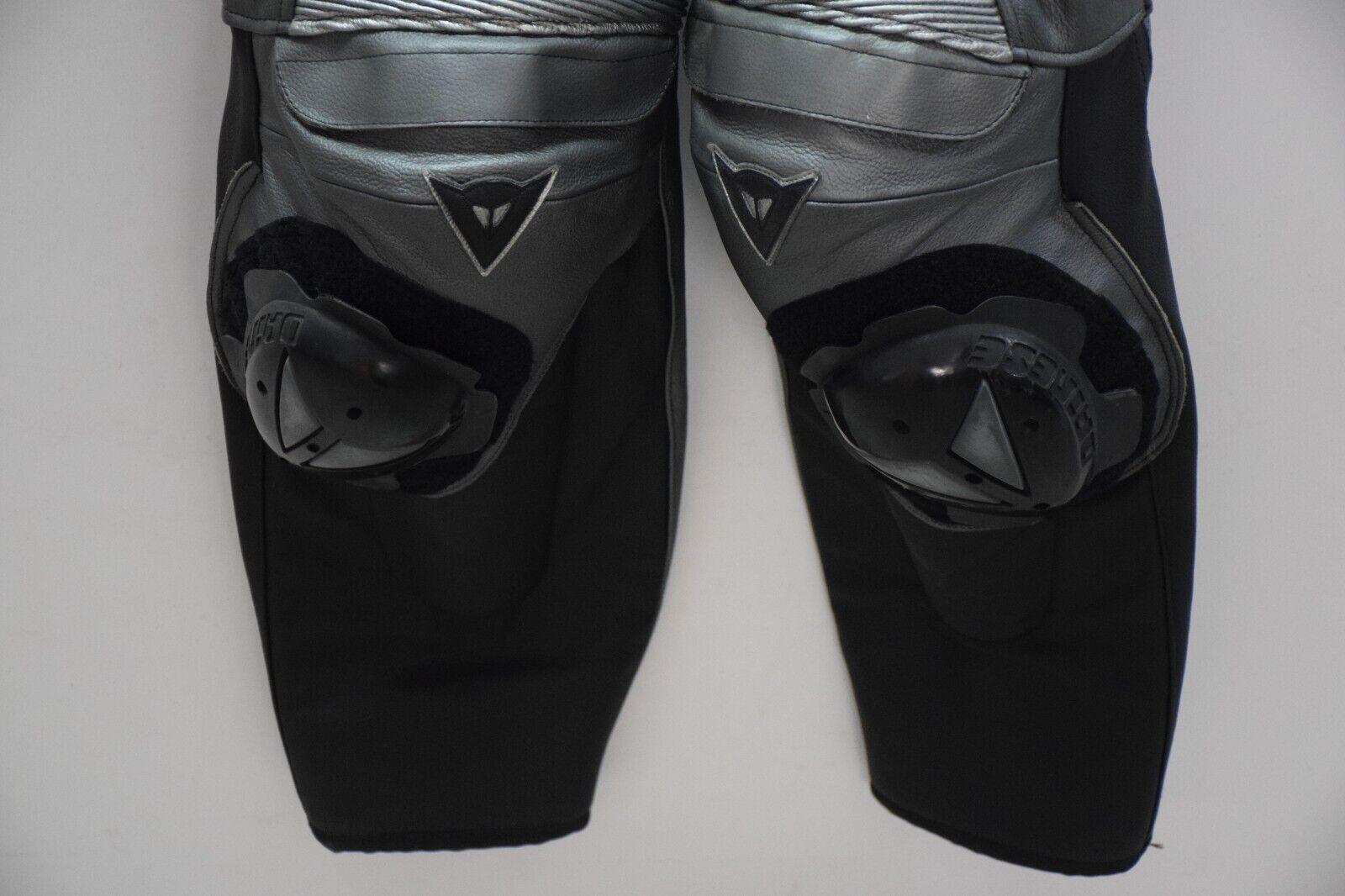 ducati tuta in pelle da moto divisibile potere ducati antr. nero antracite cromo tg. 54 - foto 3