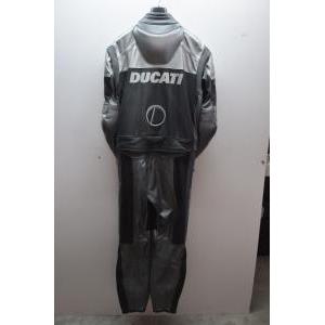 Tuta in pelle divisibile dainese potere  antrac nero antracite cromo tg 56