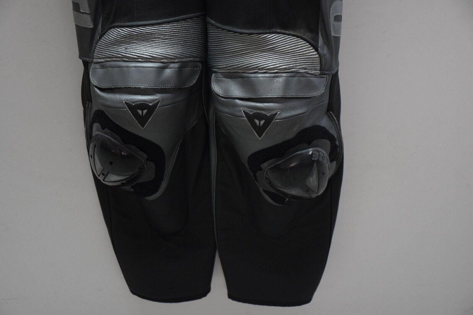 ducati tuta in pelle divisibile dainese potere ducati antrac nero antracite cromo tg 56 - foto 3