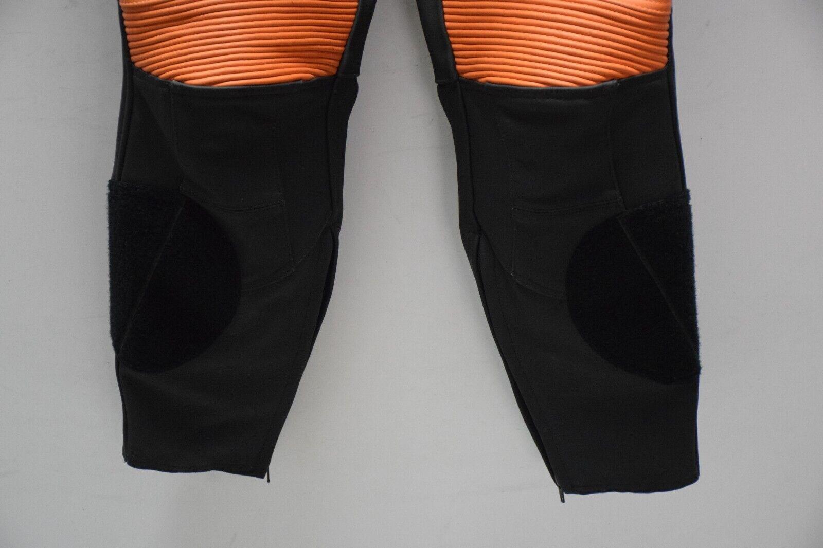 ktm tuta in pelle da moto ktm hunter leathersuit divisibile arancio nero tg. 48 - foto 3