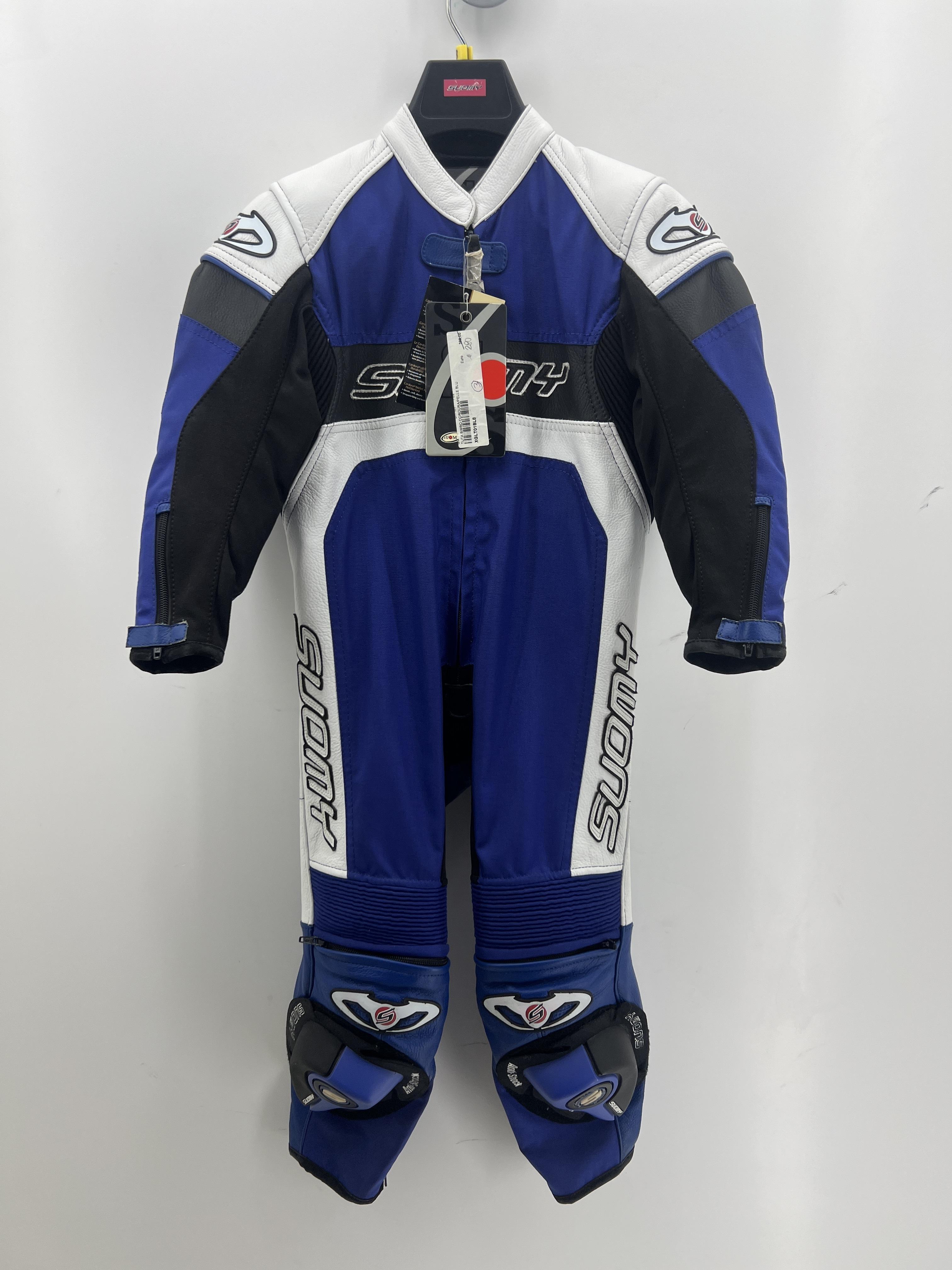 suomy tuta bimbo cordura /pelle blue - foto 1