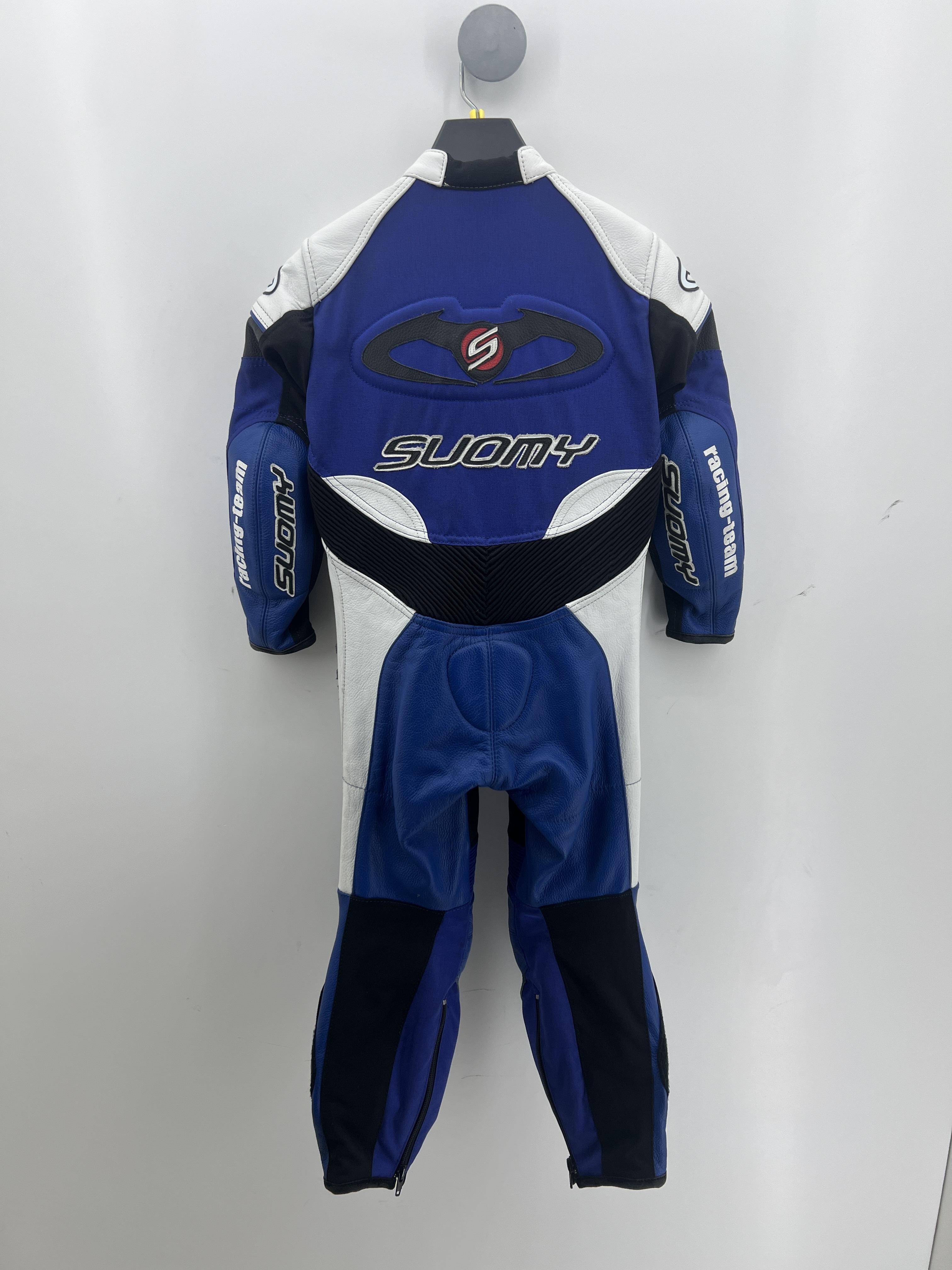 suomy tuta bimbo cordura /pelle blue - foto 2