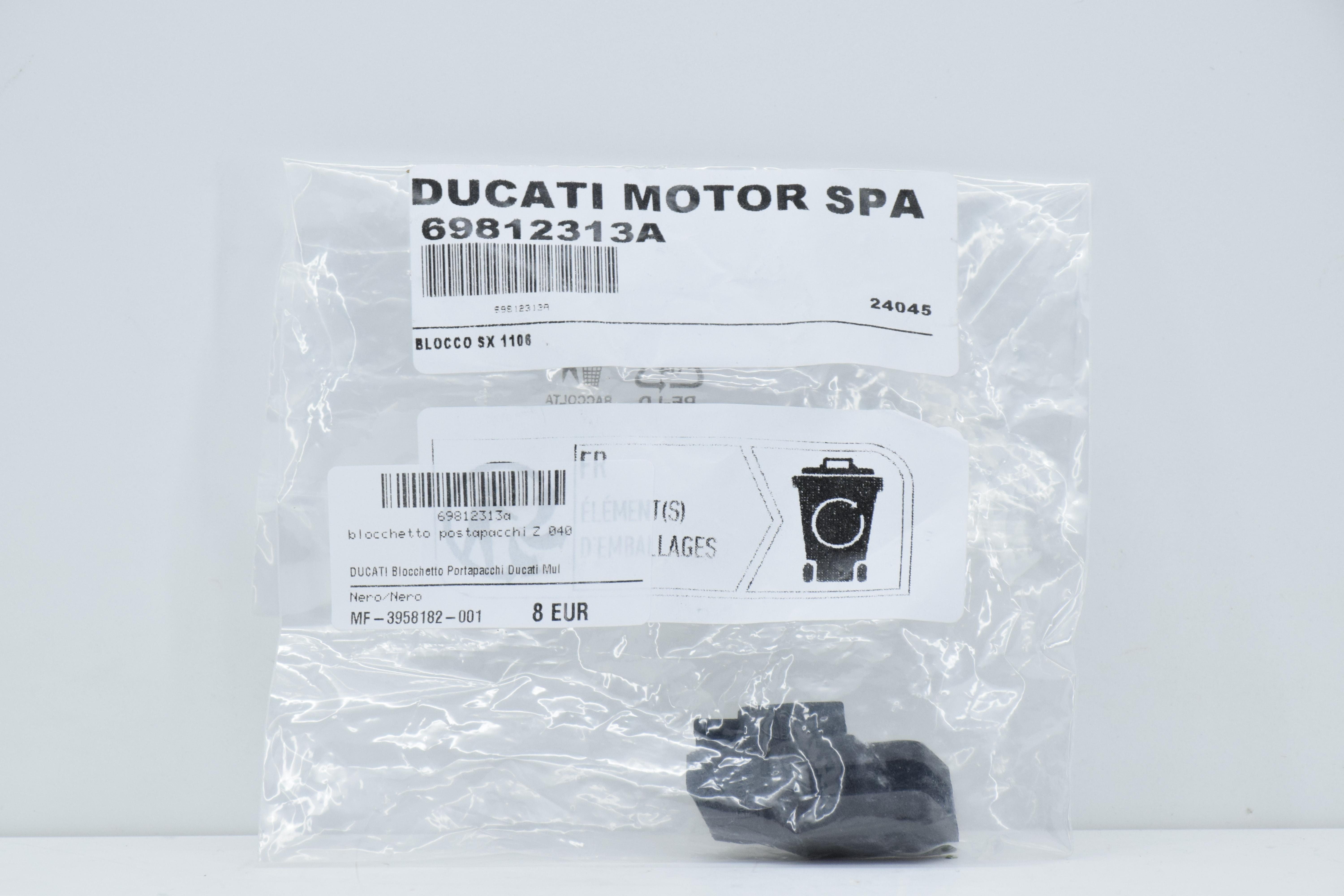 ducati blocchetto portapacchi ducati multistrada 1200 950 v2 69812313a - foto 4