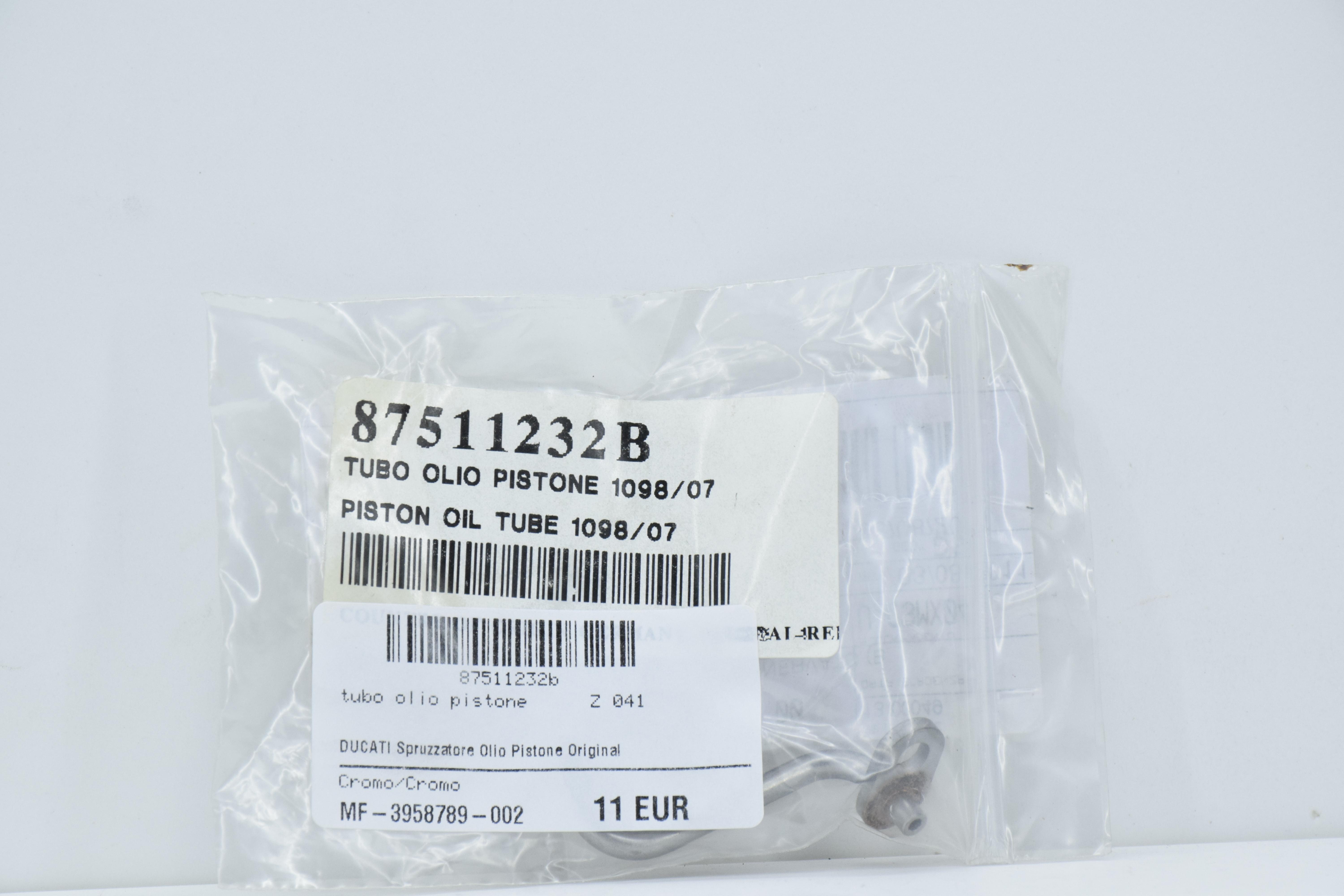 ducati spruzzatore olio pistone originale ducati 1098 87511232b - foto 3