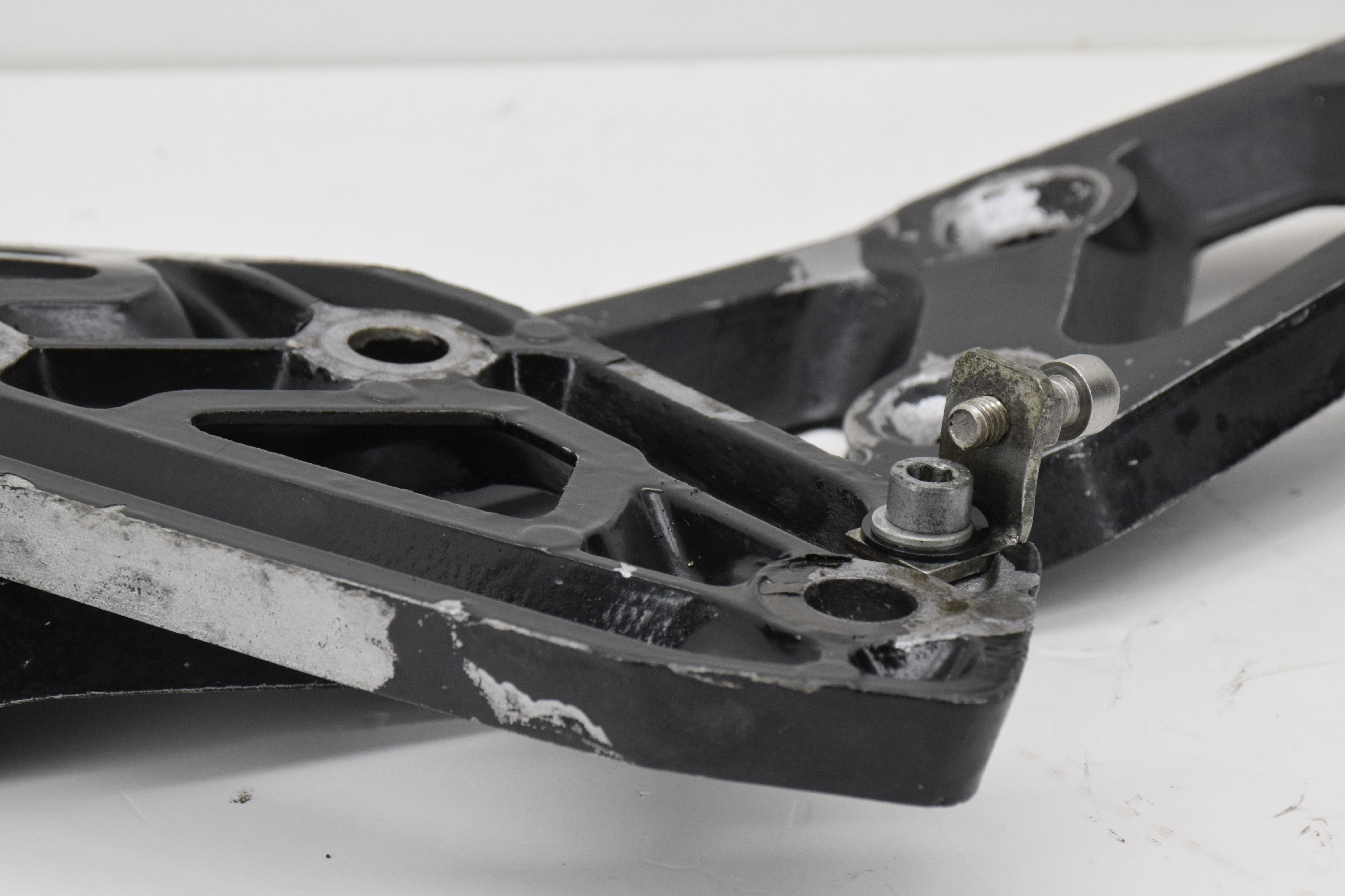 cagiva coppia staffe pedane cagiva alazurra 350 650 - foto 5