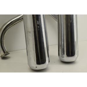 Scarico completo silentium cromato originale  alazzurra 350 650