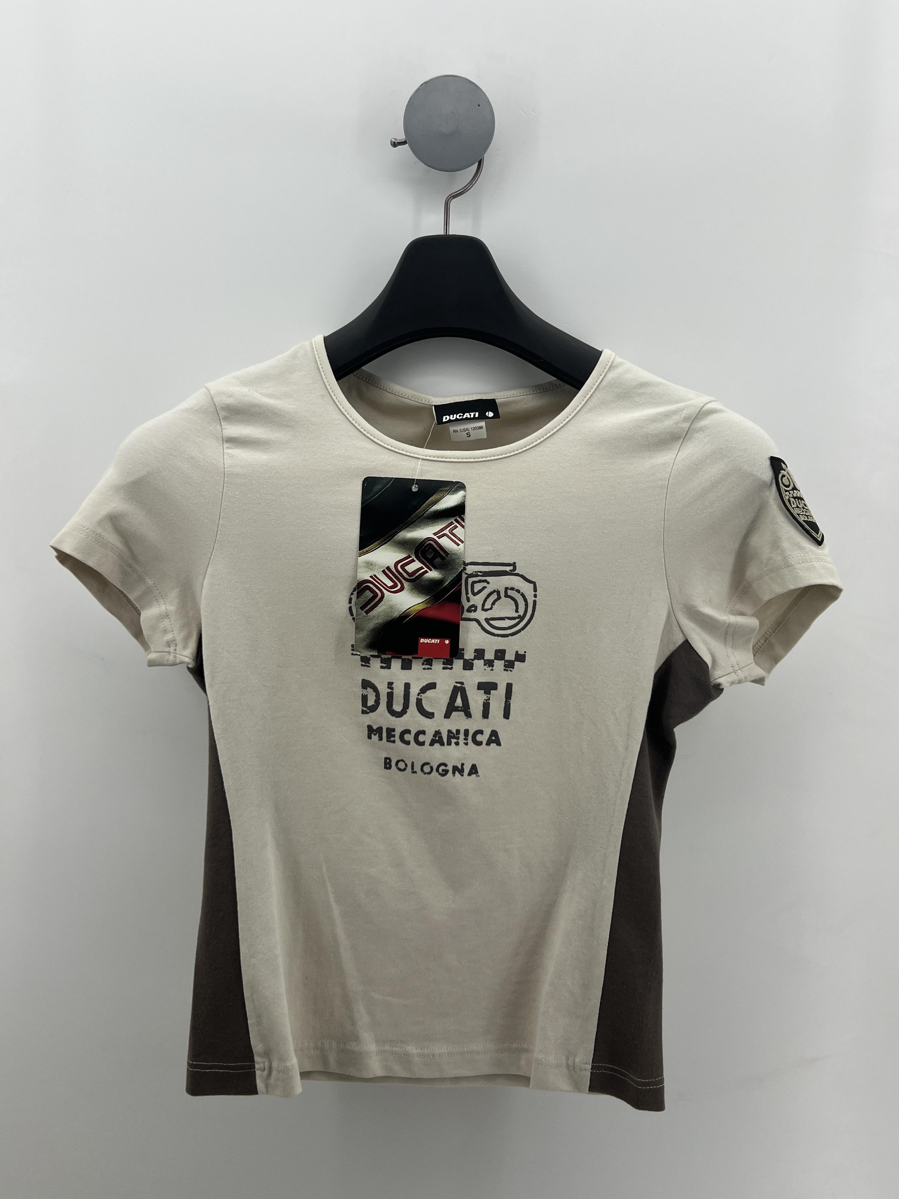 ducati t-shirt donna ducati meccanica bologna - foto 1