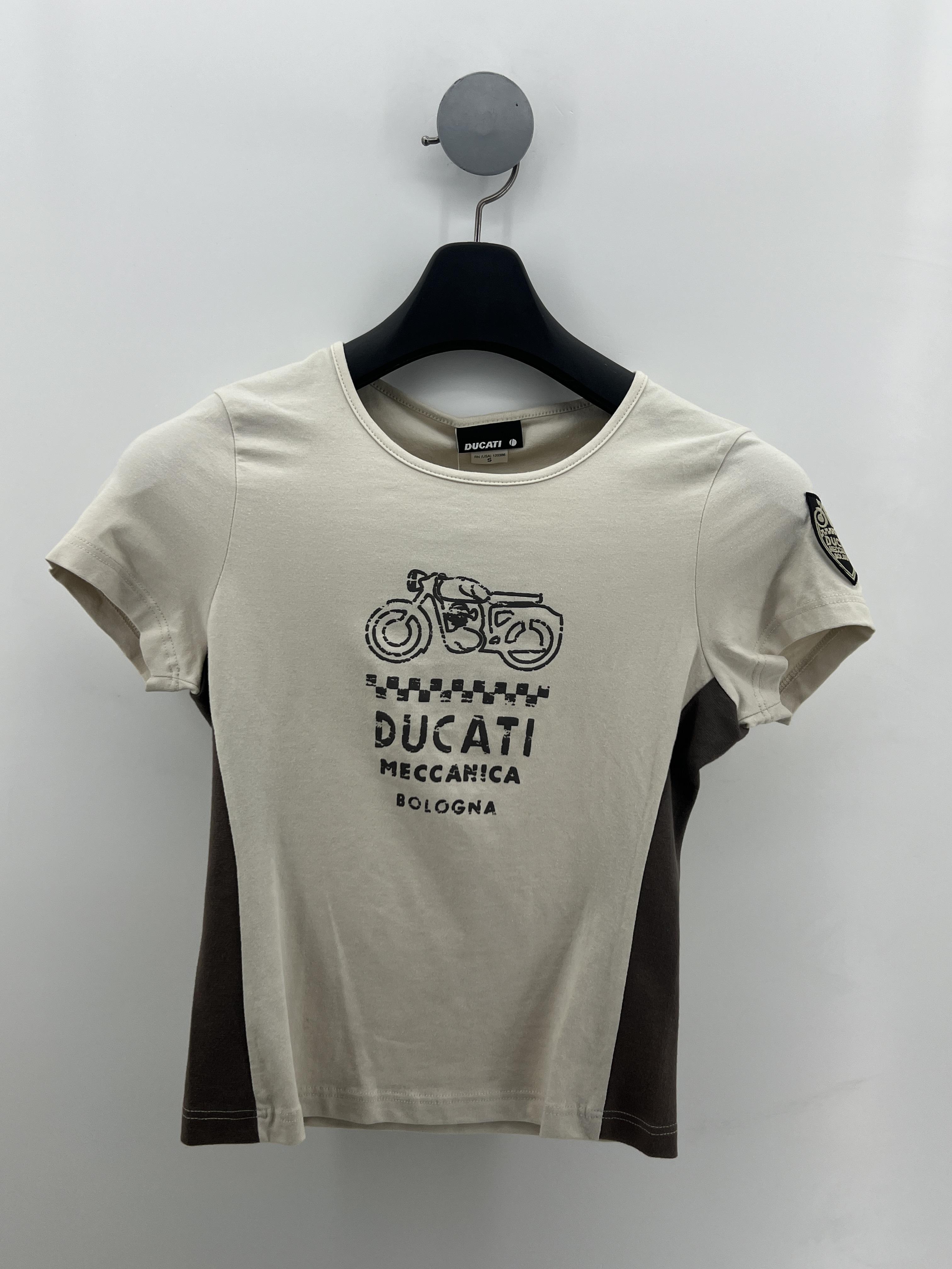 ducati t-shirt donna ducati meccanica bologna - foto 2