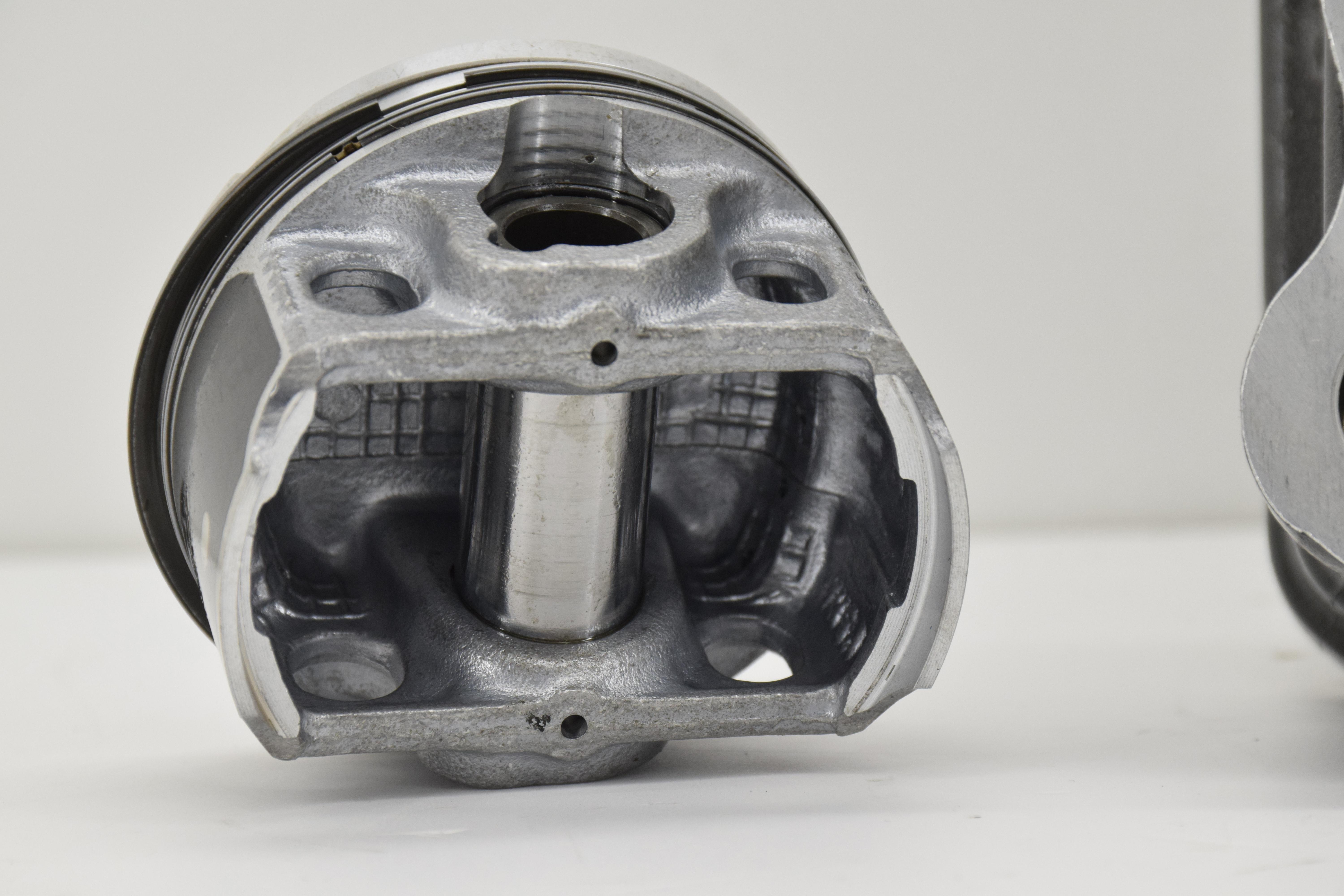 ktm cilindro completo di pistone originale ktm duke 125 2011 - foto 6