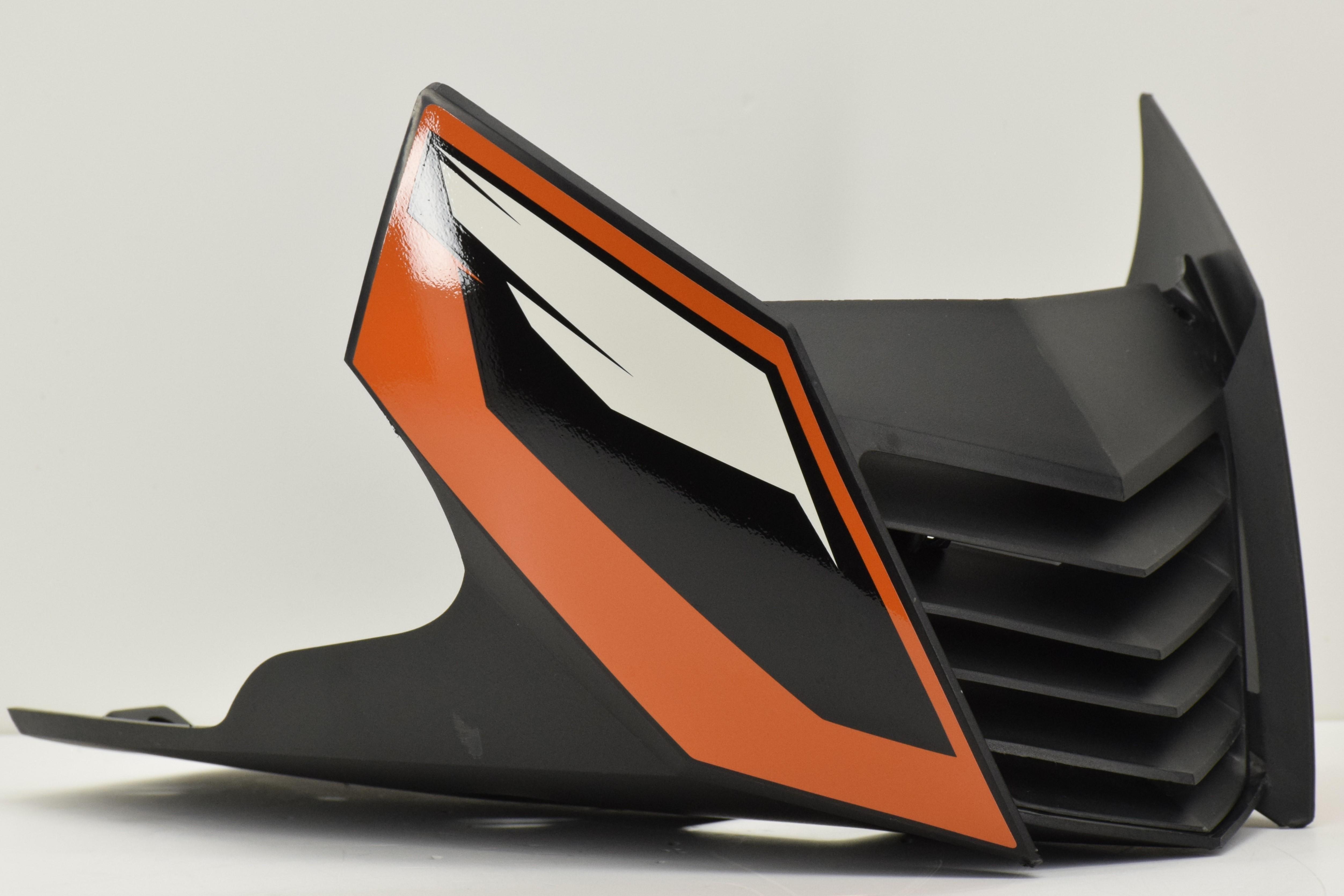 ktm spoiler inferiore originale ktm duke 125 2011 90108020144 - foto 1