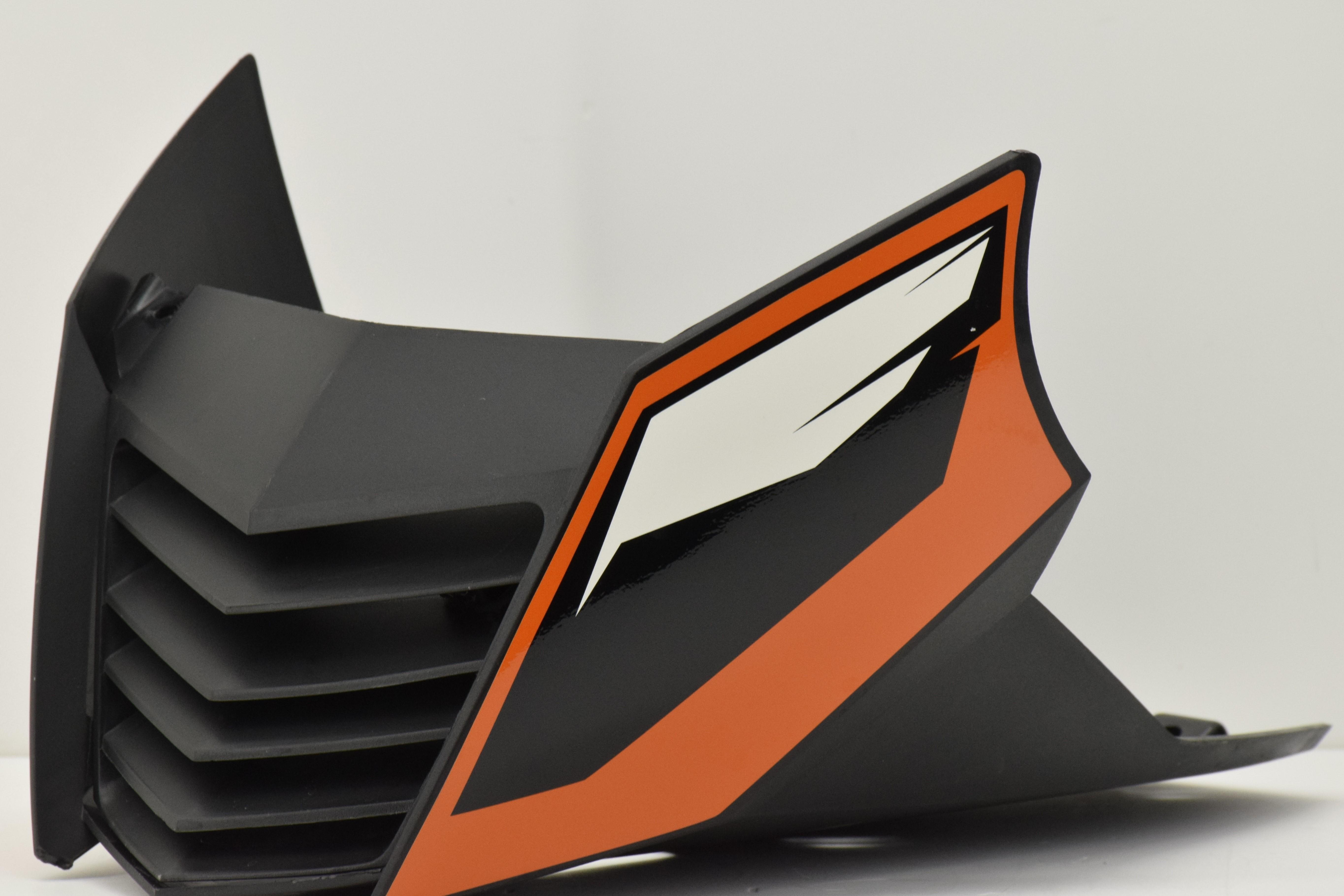 ktm spoiler inferiore originale ktm duke 125 2011 90108020144 - foto 2