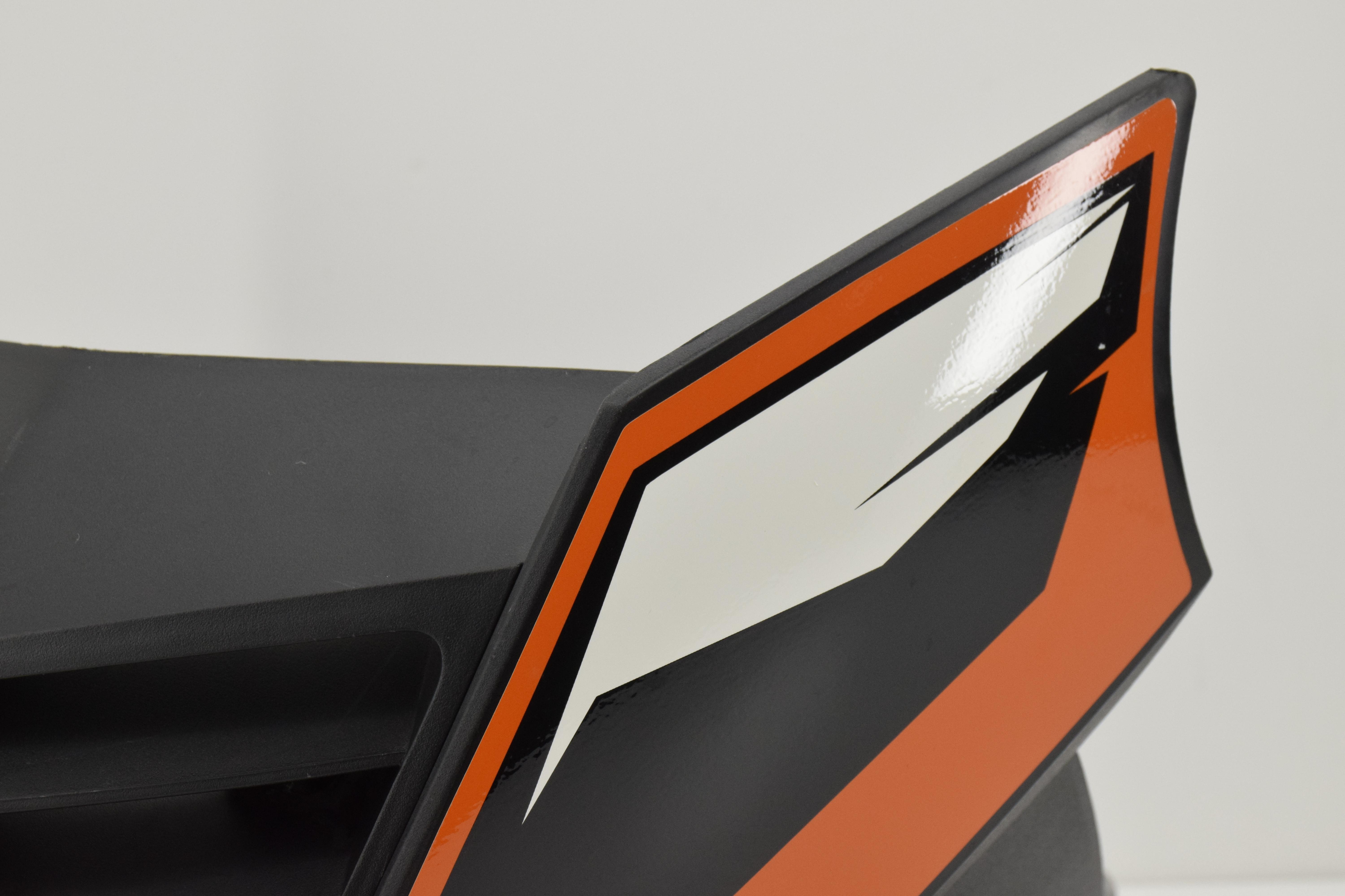 ktm spoiler inferiore originale ktm duke 125 2011 90108020144 - foto 5
