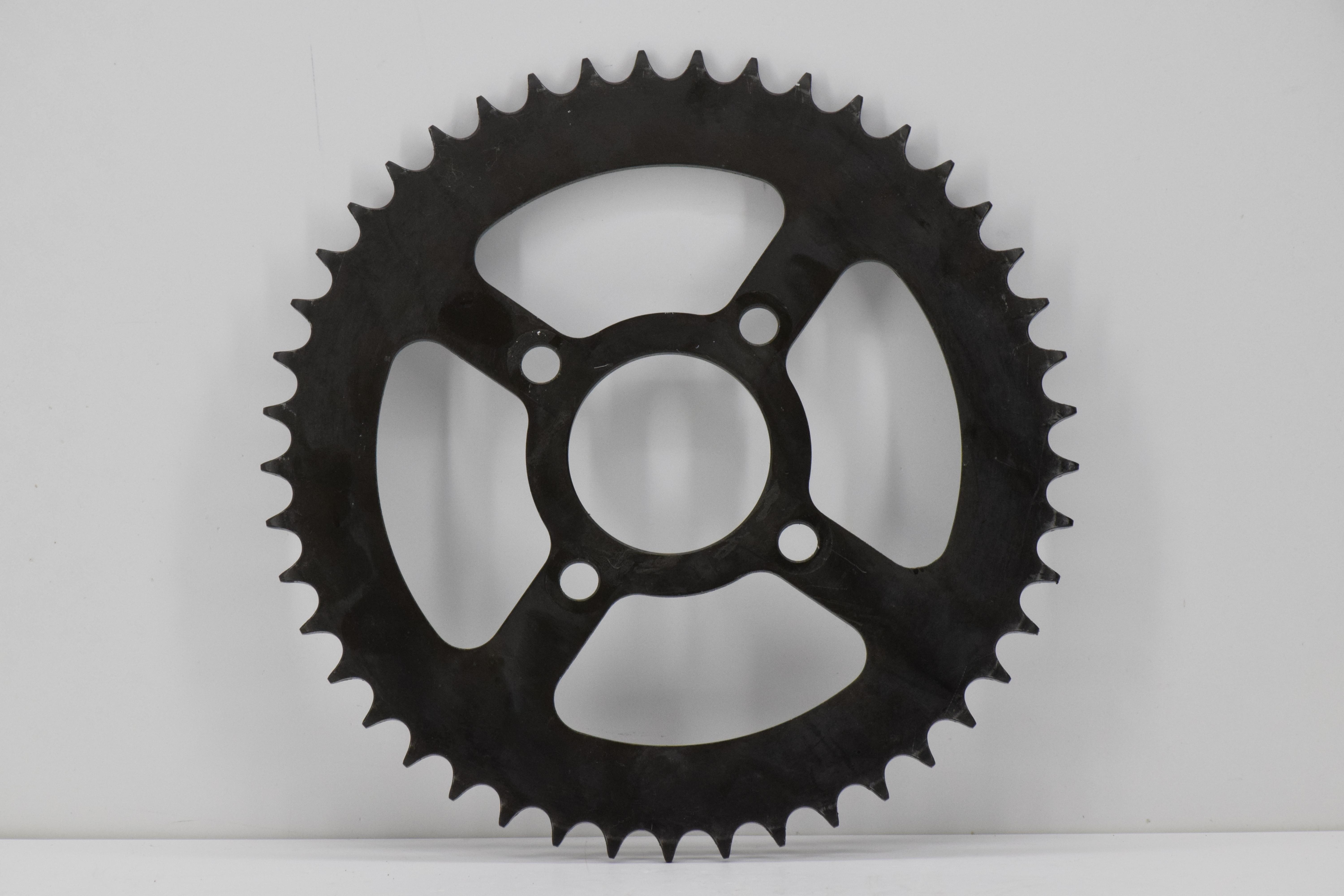 ktm corona acciaio 520 45 denti originale ktm duke 125 90110051045 - foto 1