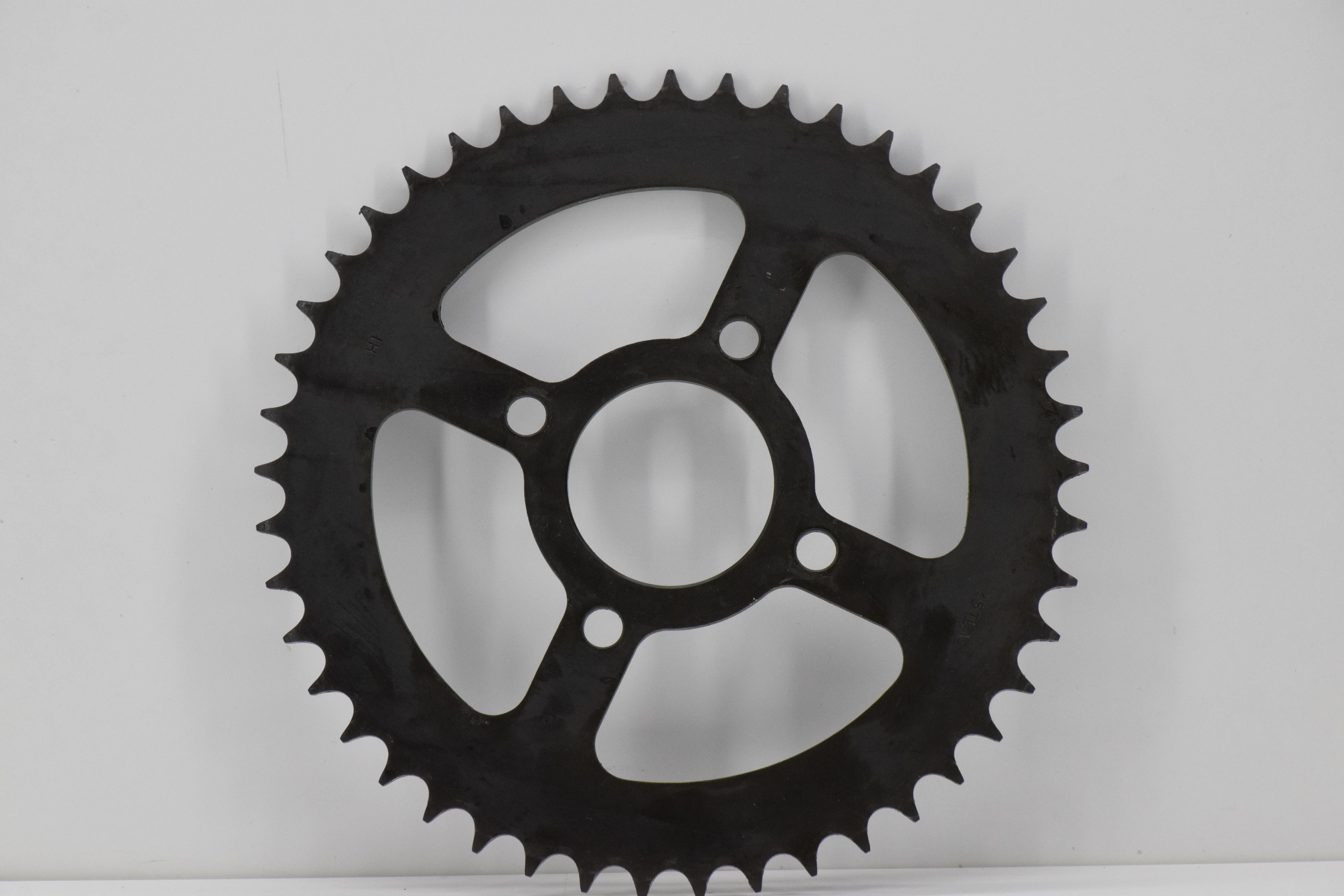 ktm corona acciaio 520 45 denti originale ktm duke 125 90110051045 - foto 2