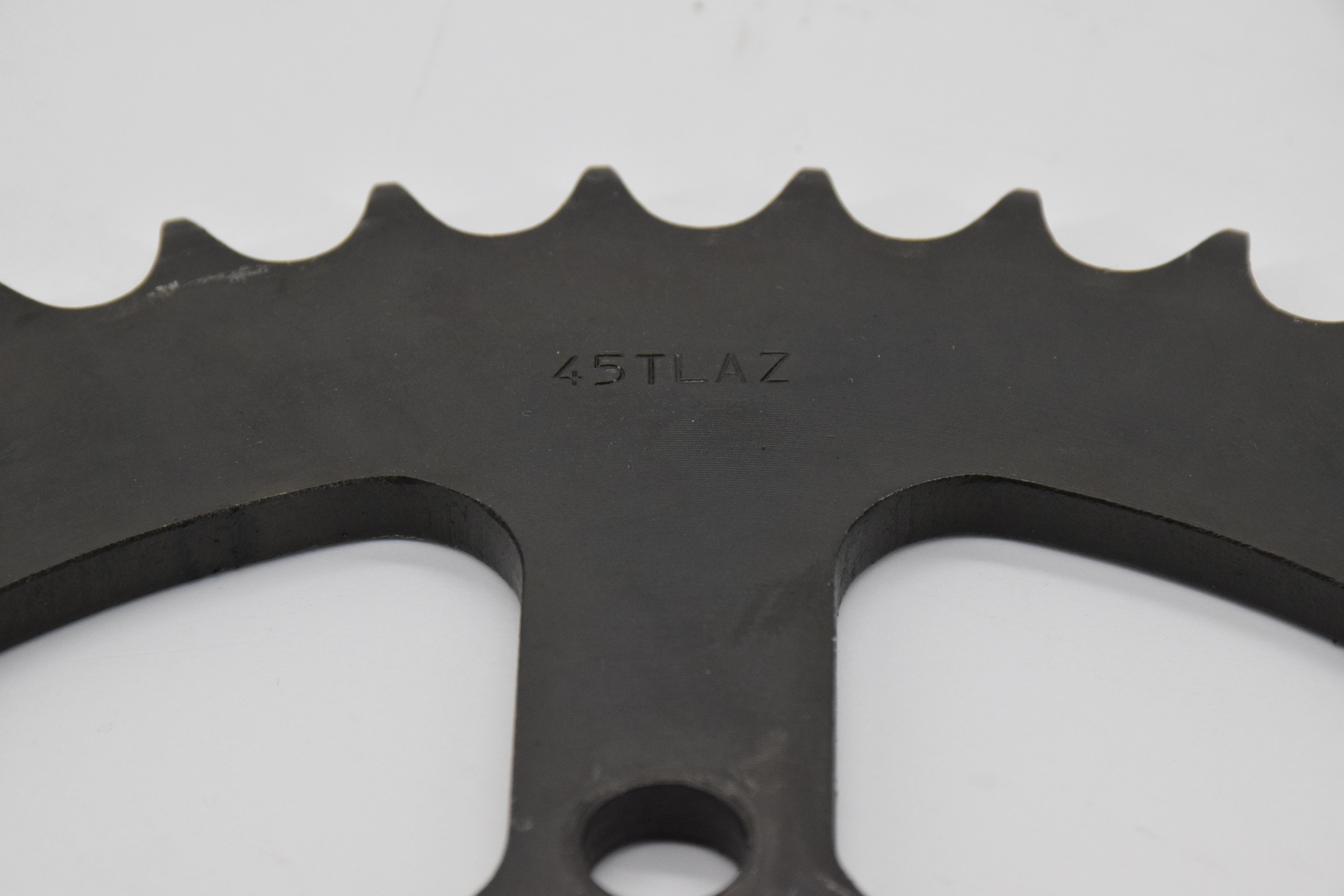 ktm corona acciaio 520 45 denti originale ktm duke 125 90110051045 - foto 3